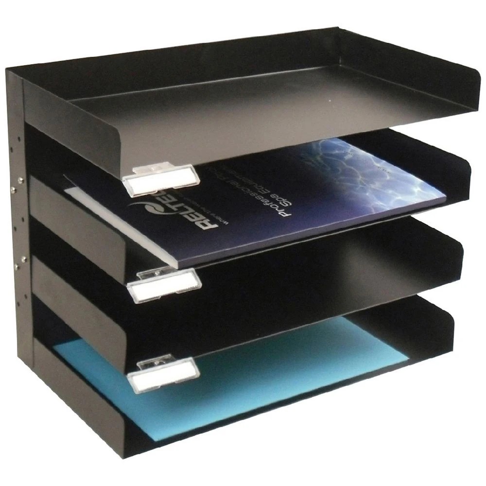 1 Italplast Metal 4 Tier Desk Tray, 1 of 1