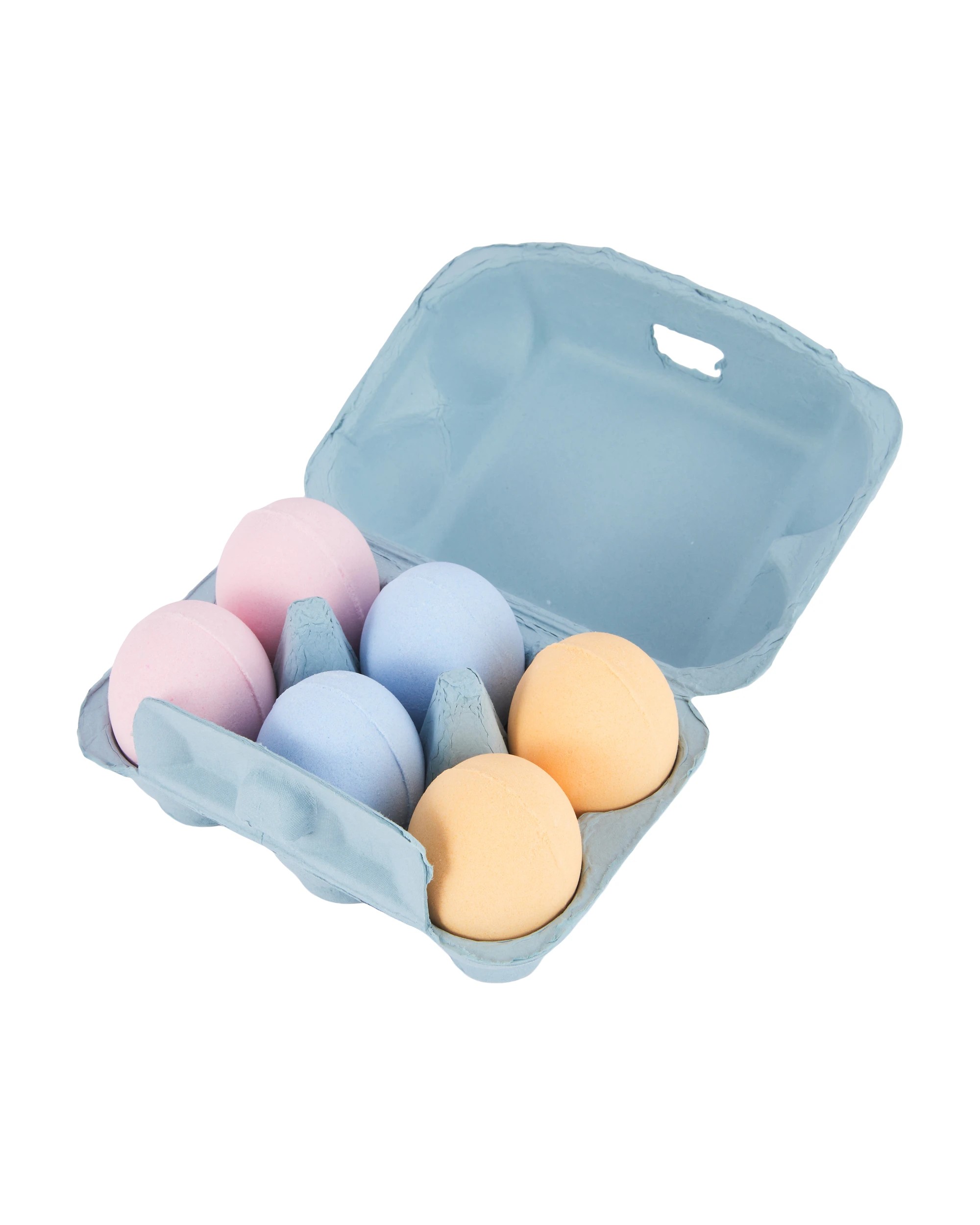 3 OXX Bodycare 6 Piece Easter Egg Bath Fizzers - Strawberry Scented, 3 of 5
