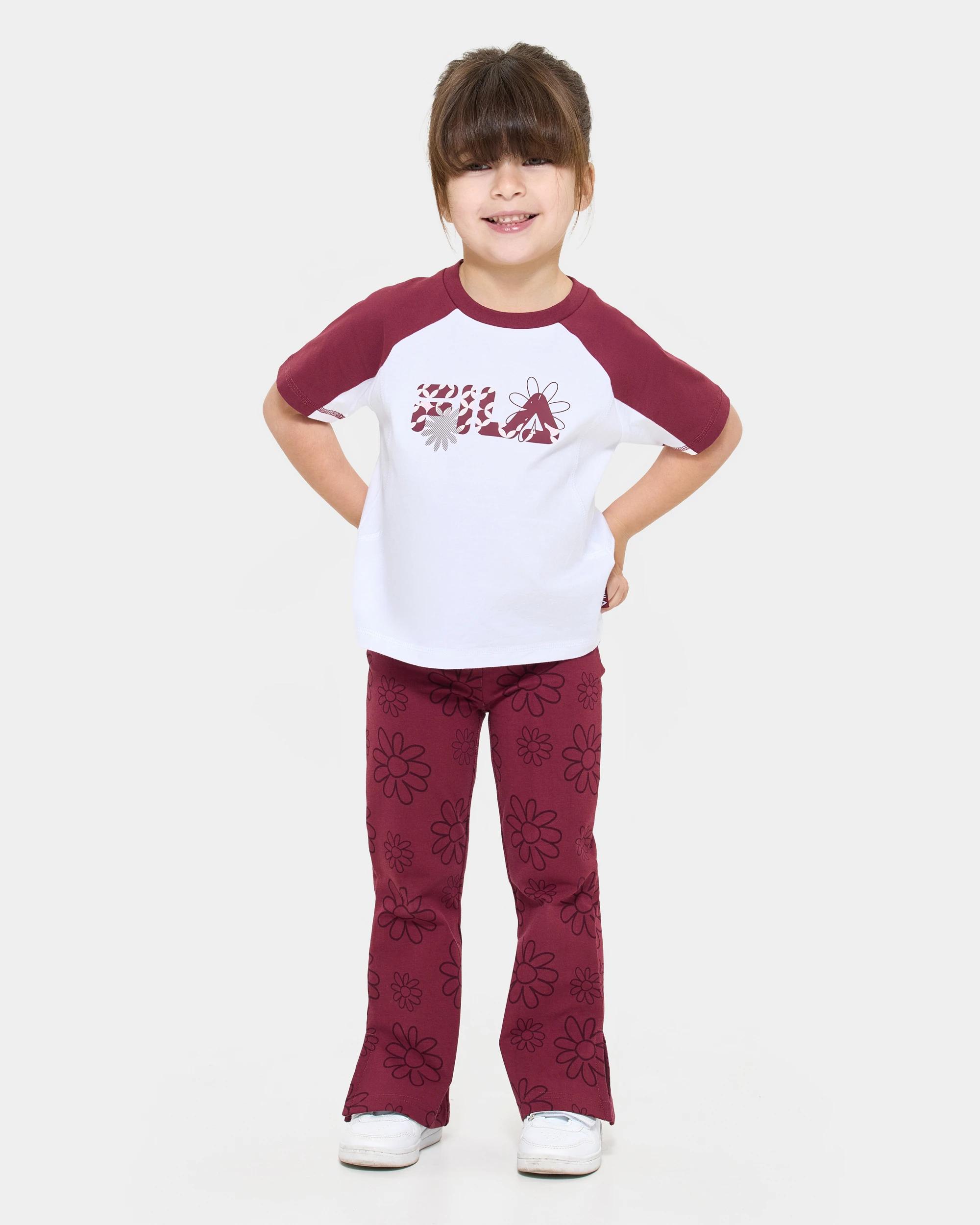 6 Aria Oversized Short Sleeve White T-shirt - Fila WHITE, 6 of 6