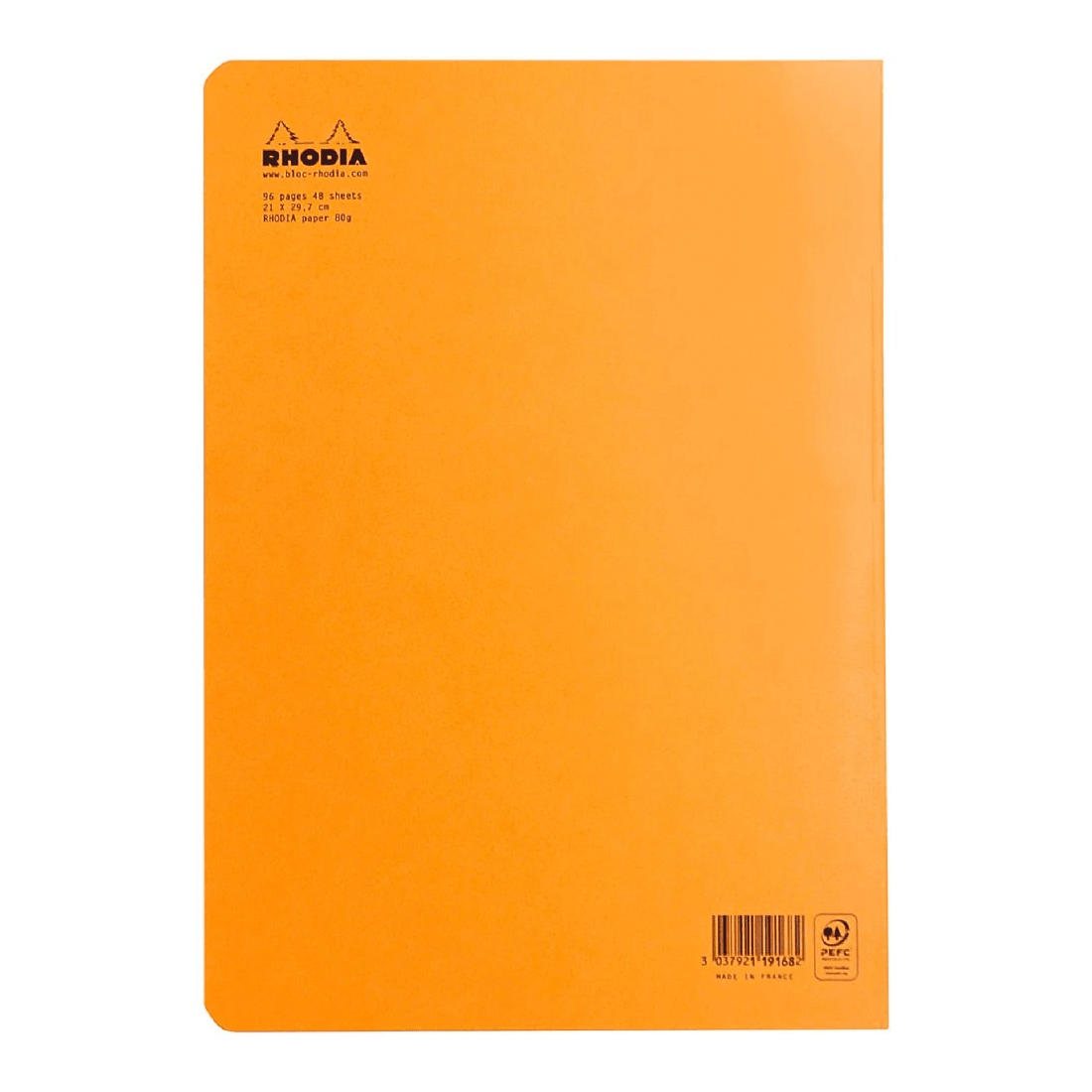 4 Rhodia A4 Lined Notebook Orange 96 Pages, 4 of 4