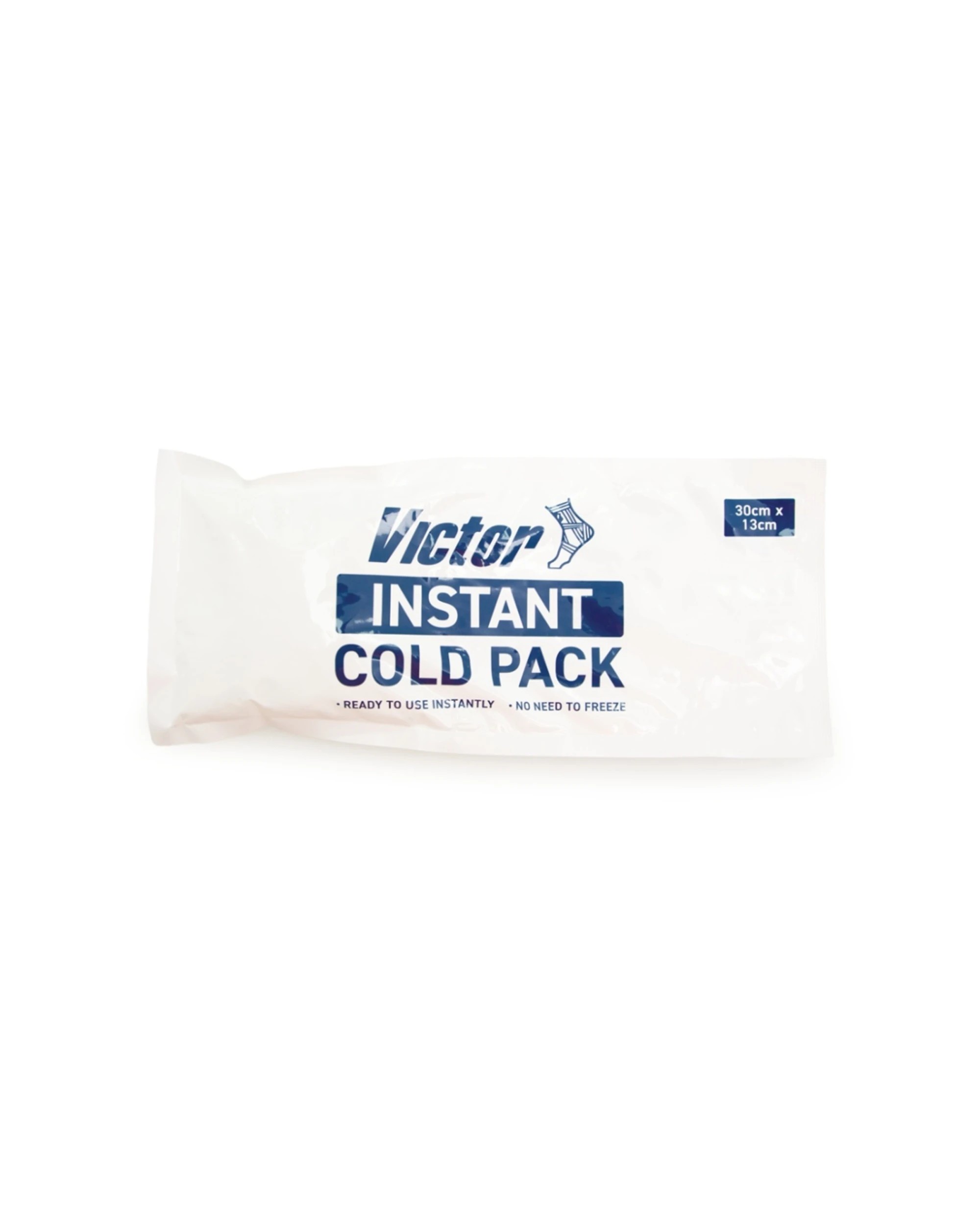 1 Victor Sports Single Use Only Instant Cold Pack Injury Recovery 30x13cm - White, 1 of 5
