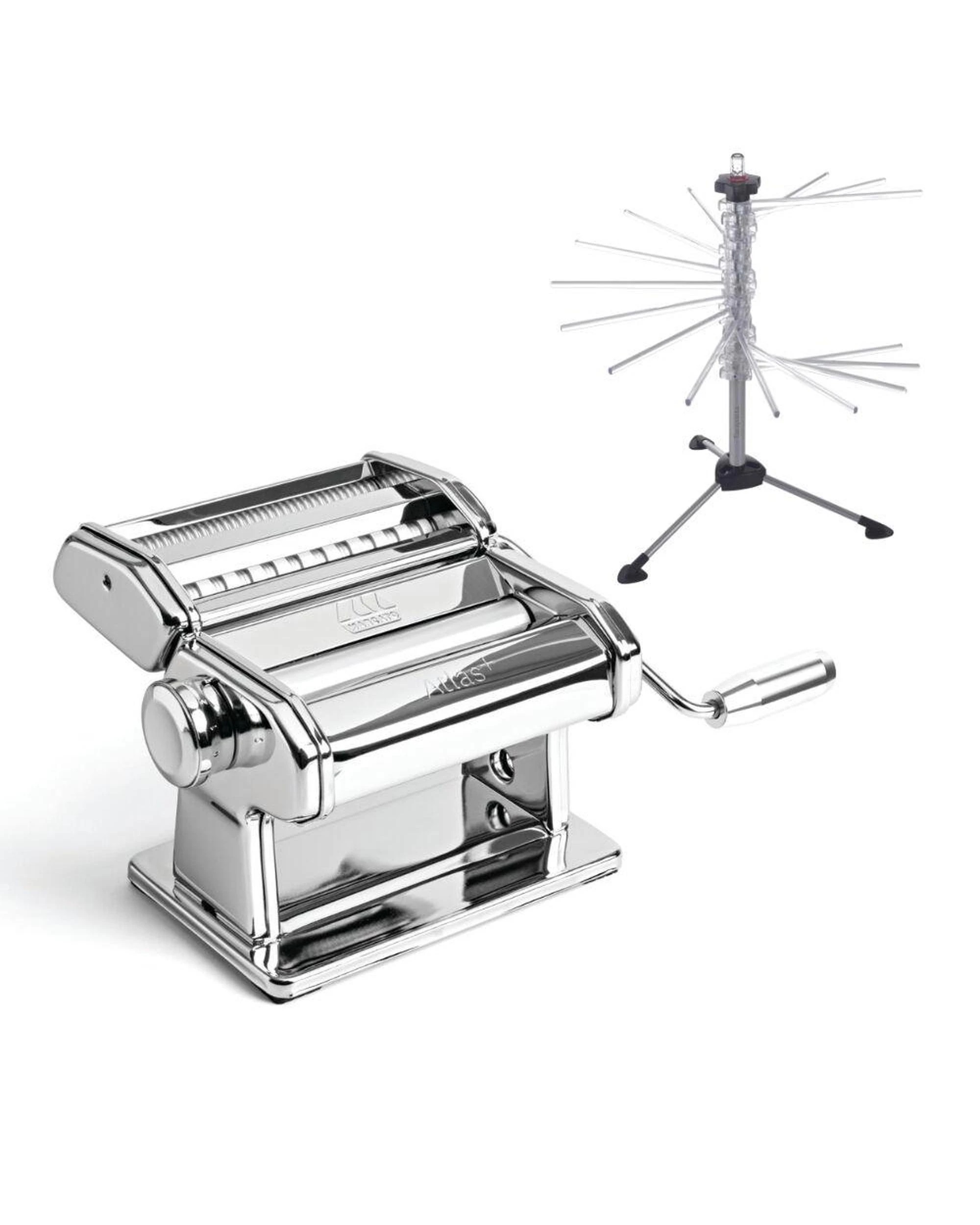 1 Marcato Atlas Plus 150mm Adjustable Pasta Machine  Drying Rack, 1 of 7