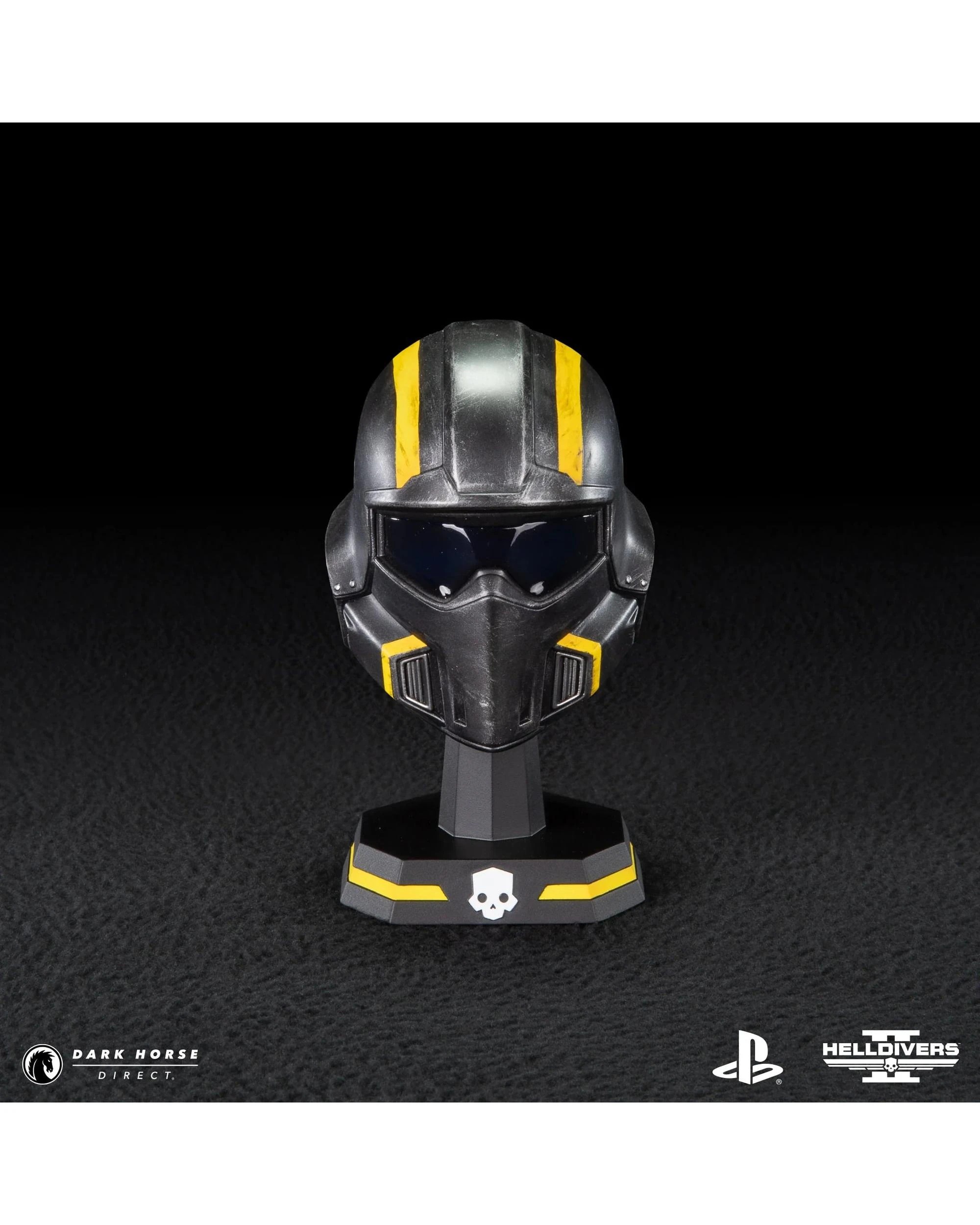 4 Helldivers 2 B-01 Tactical Helmet 1:4 Scale Replica, 4 of 10