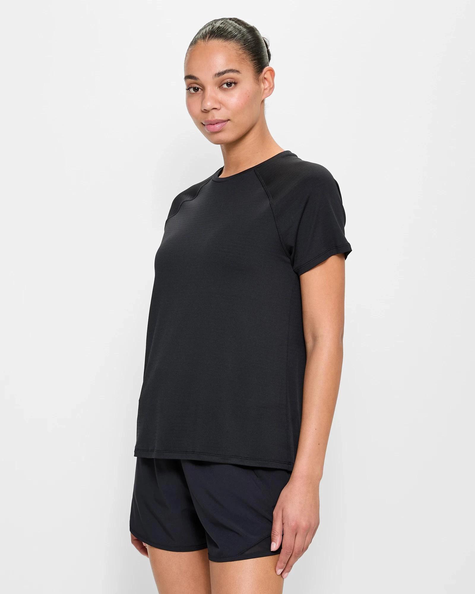 3 Target Active Performance Running Crew Neck T-shirt BLACK, 3 of 5