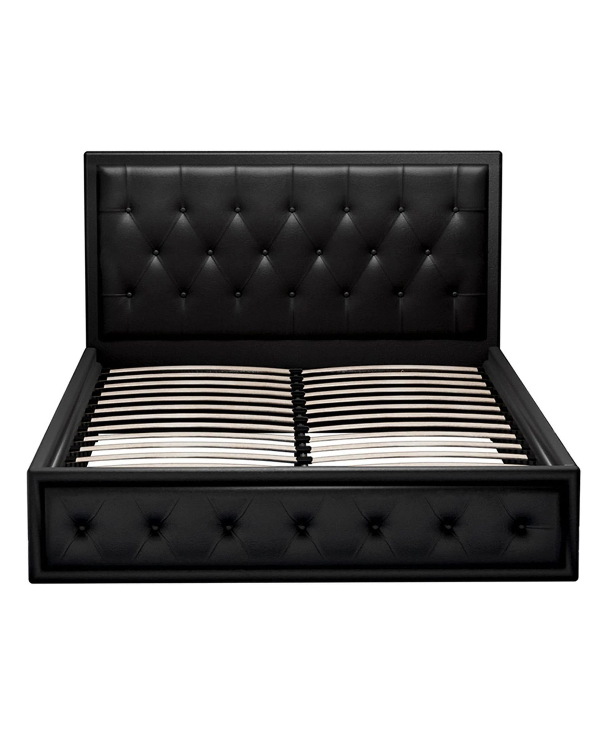 3 Artiss Bed Frame Queen Size Gas Lift
 - Black, 3 of 8