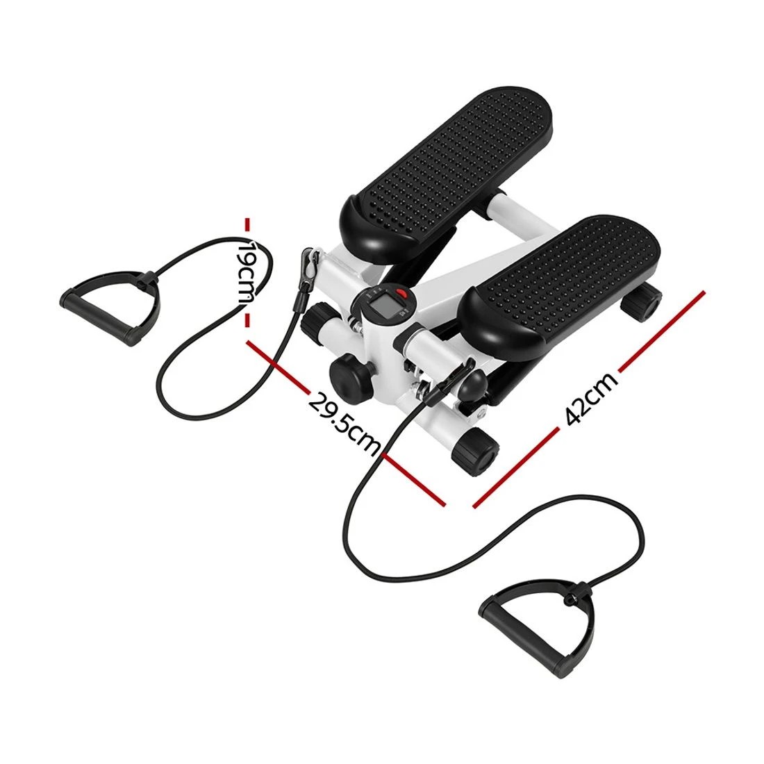 2 Everfit Mini Stepper with Resistance - Black, 2 of 7