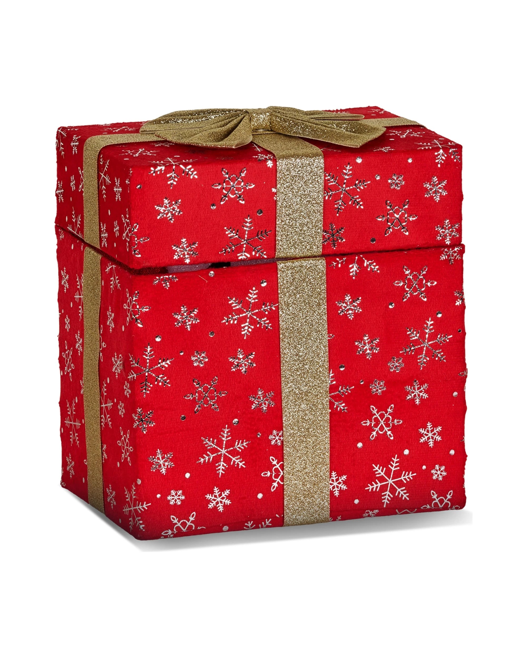 Christabelle 30cm Animated Penguin Gift Box Christmas Display - LED ...