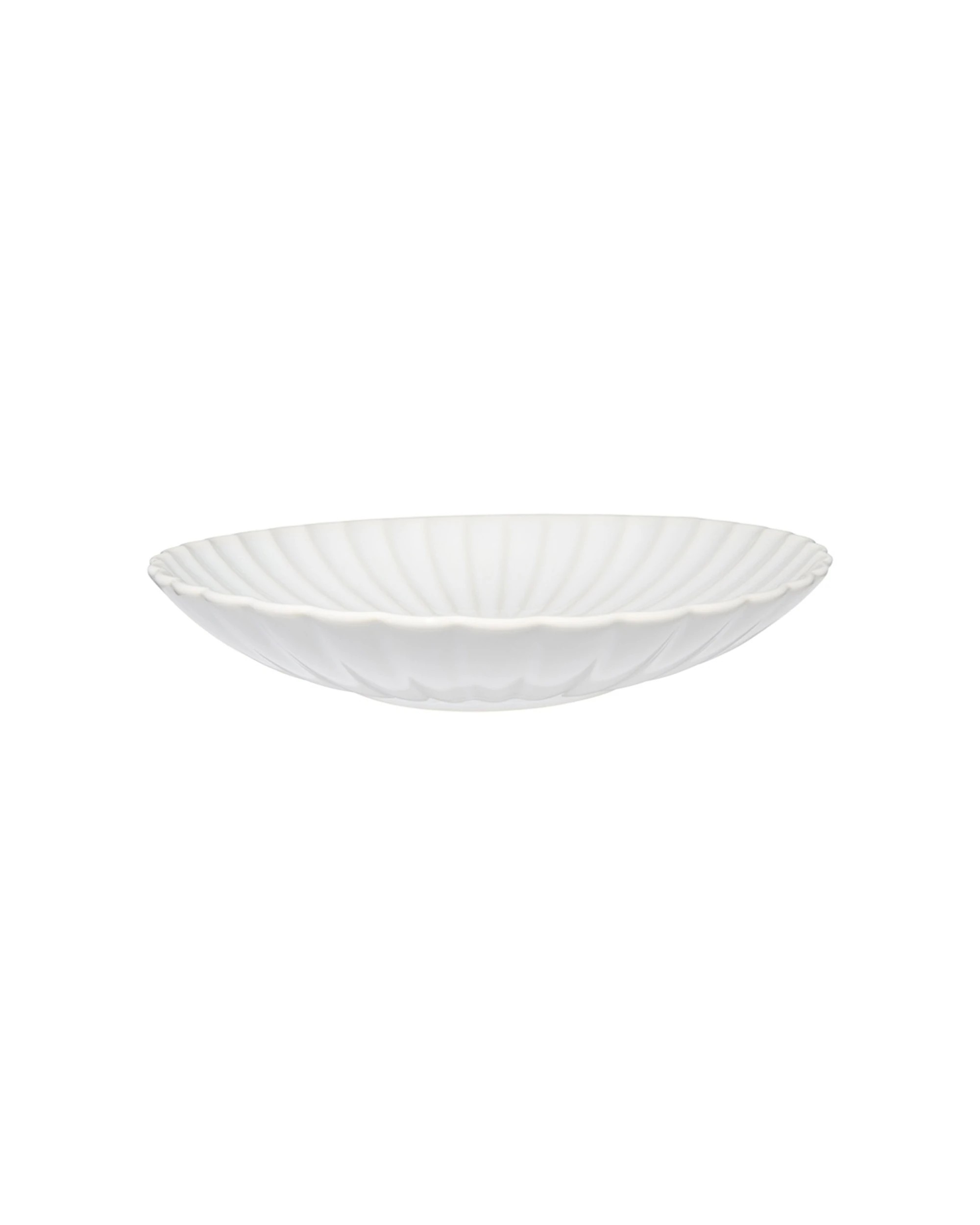 2 Casa Domani 2x Solare Round Serving Bowl Set 30x5.5cm Cream - White, 2 of 3