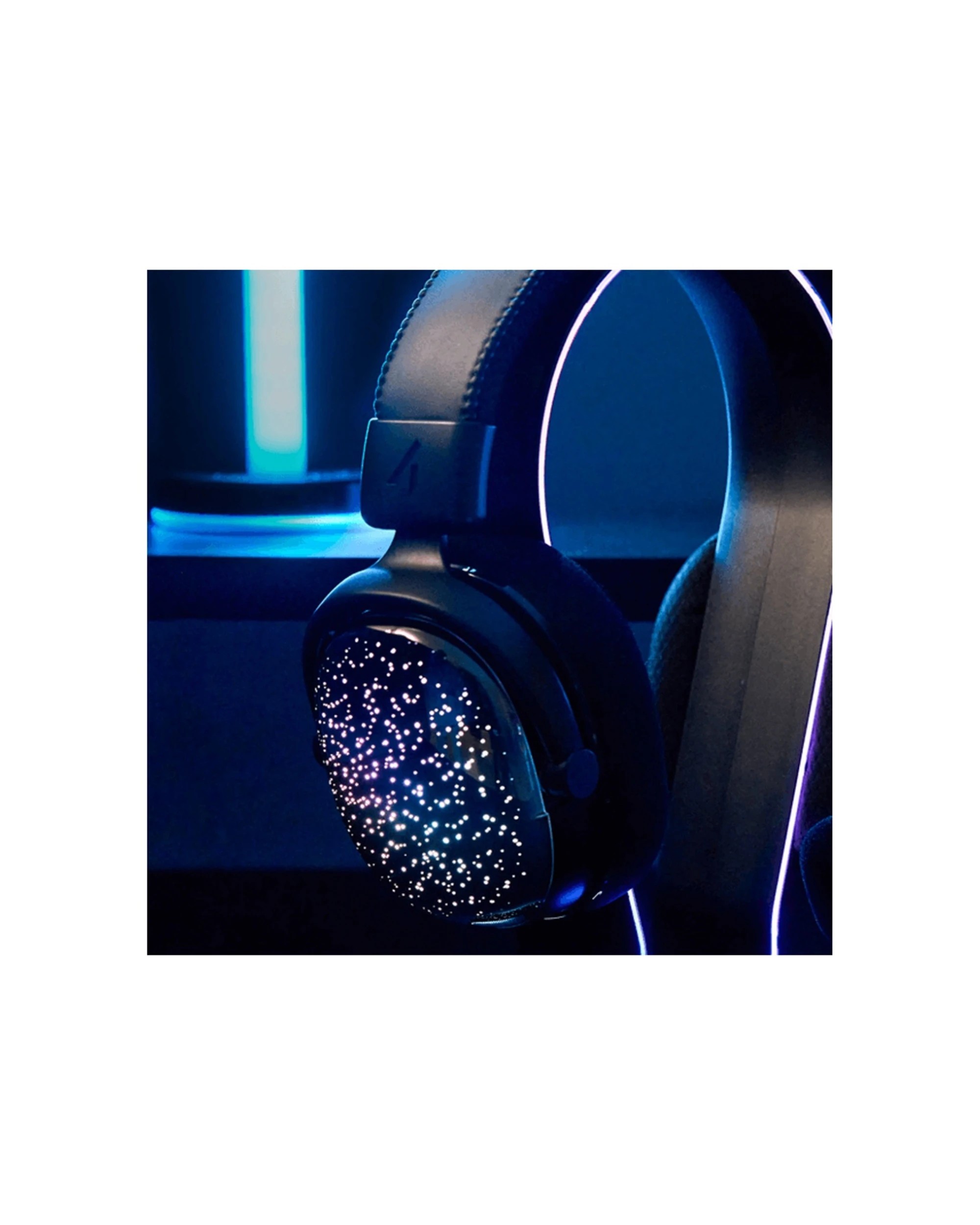 2 4Gamers Radar Gaming Headset Wired 3.5mm Over Ear Multiformat Mic Light-Up - Black, 2 of 4
