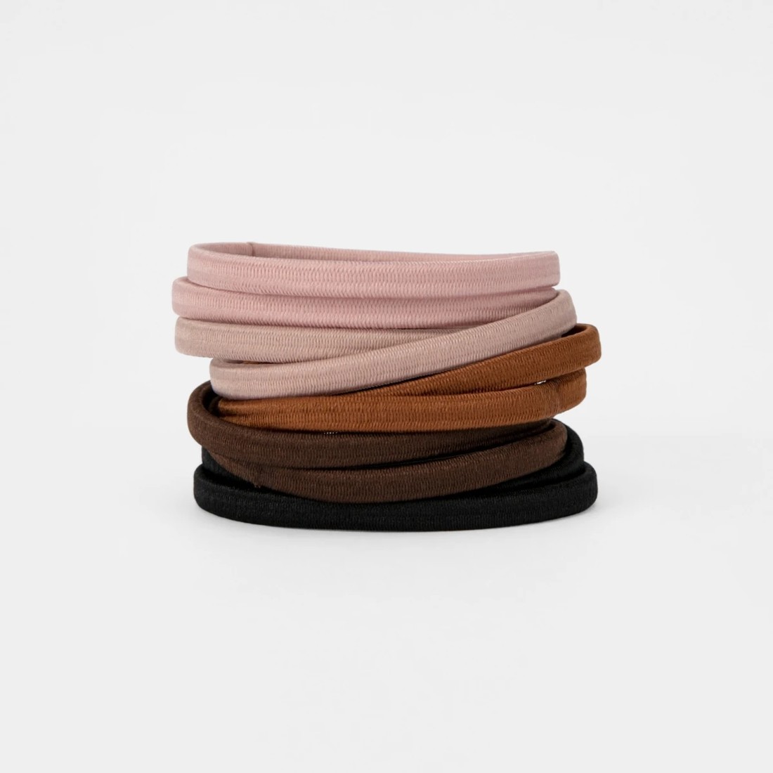 2 OXX Haircare 10 Pack Flat Snagless Elastics, 2 of 5