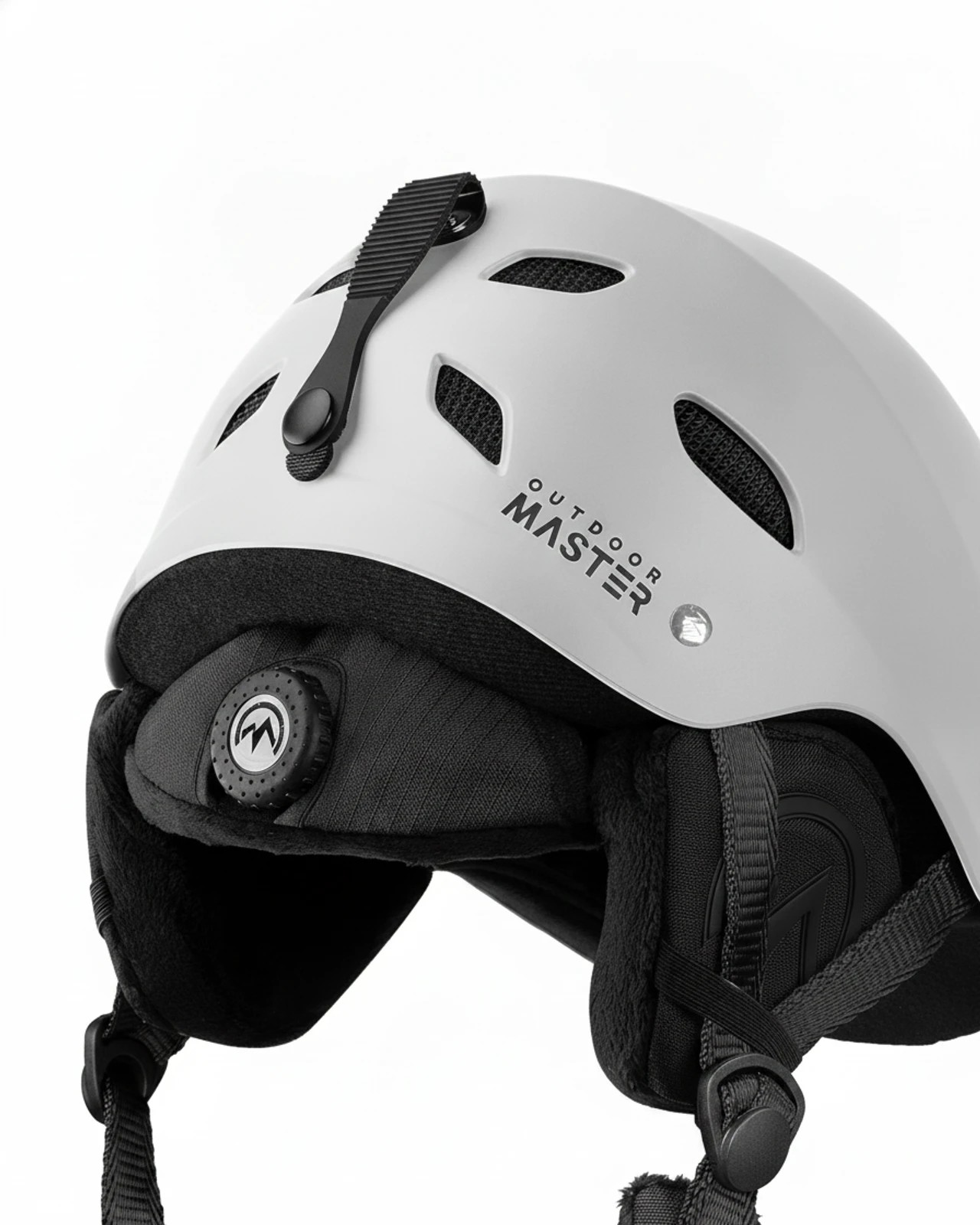 2 OutdoorMaster Kelvin Ski Helmet with ASTM Certified Safety Adjustable Dial Removable White M - White, 2 of 7