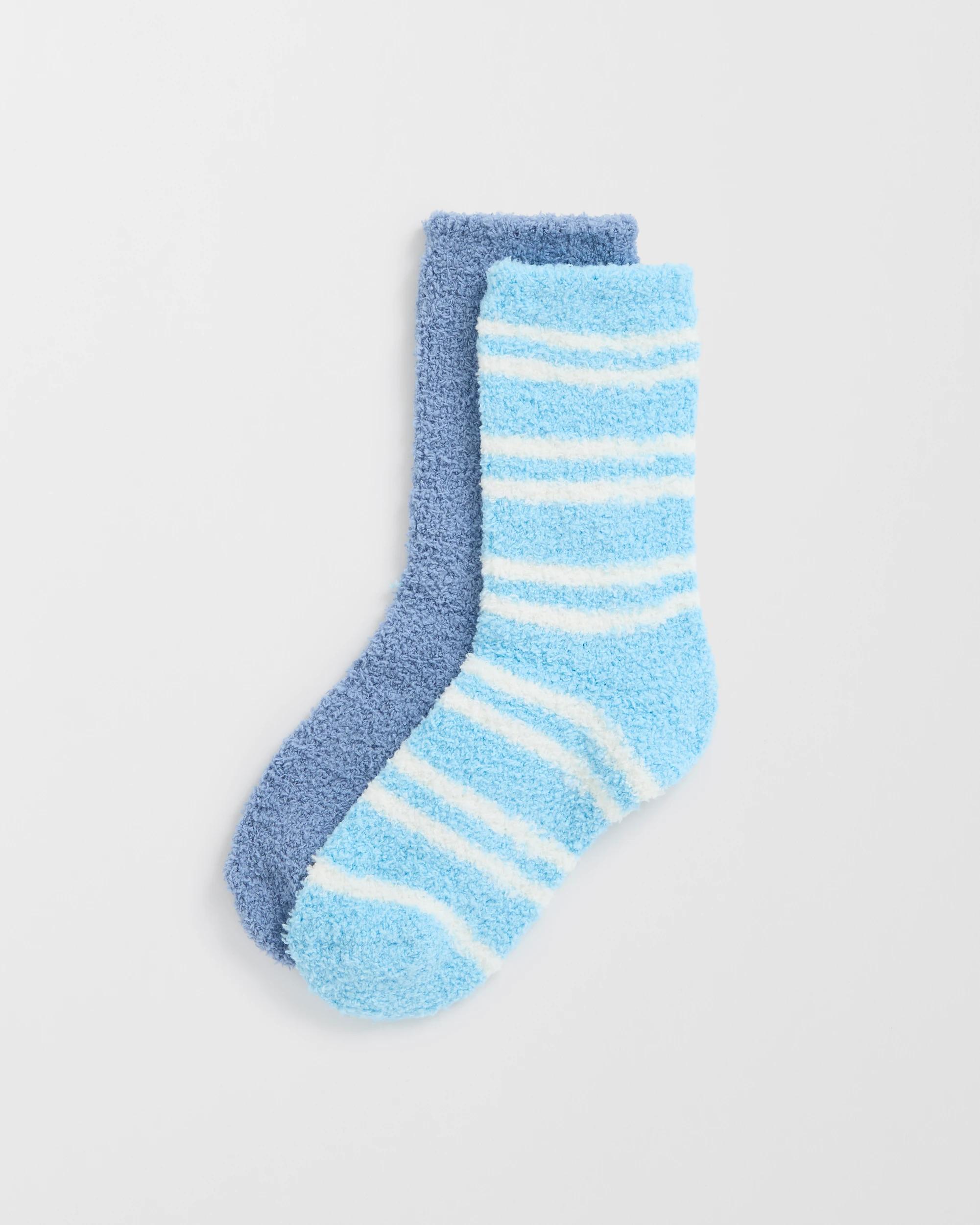 5 Bonds Supersoft 2 Pack Crew Socks PINK, 5 of 7