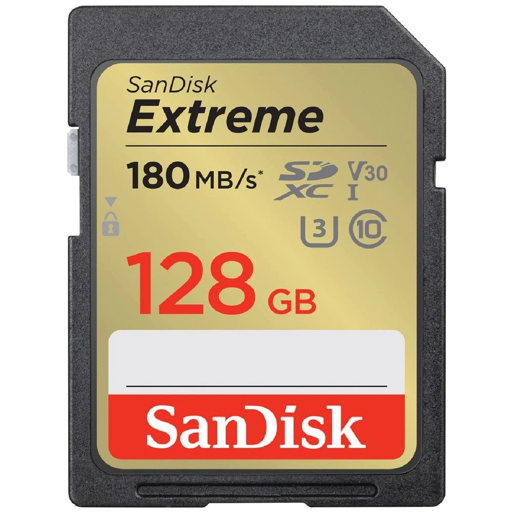 1 SanDisk 128GB Extreme SDXC Memory Card, 1 of 3