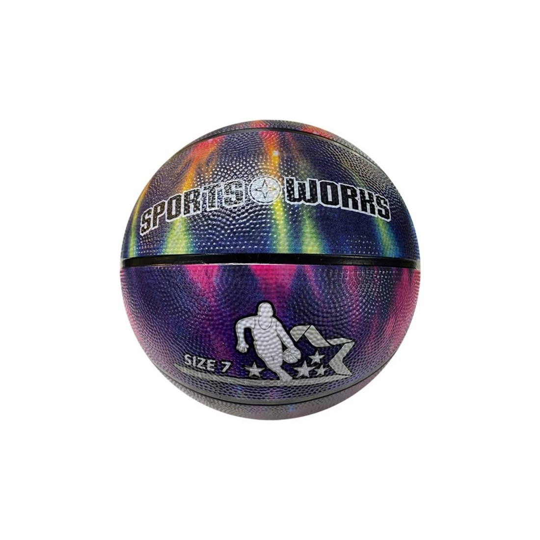 4 Sports Works Basketball - Size 7, Assorted, 4 of 7