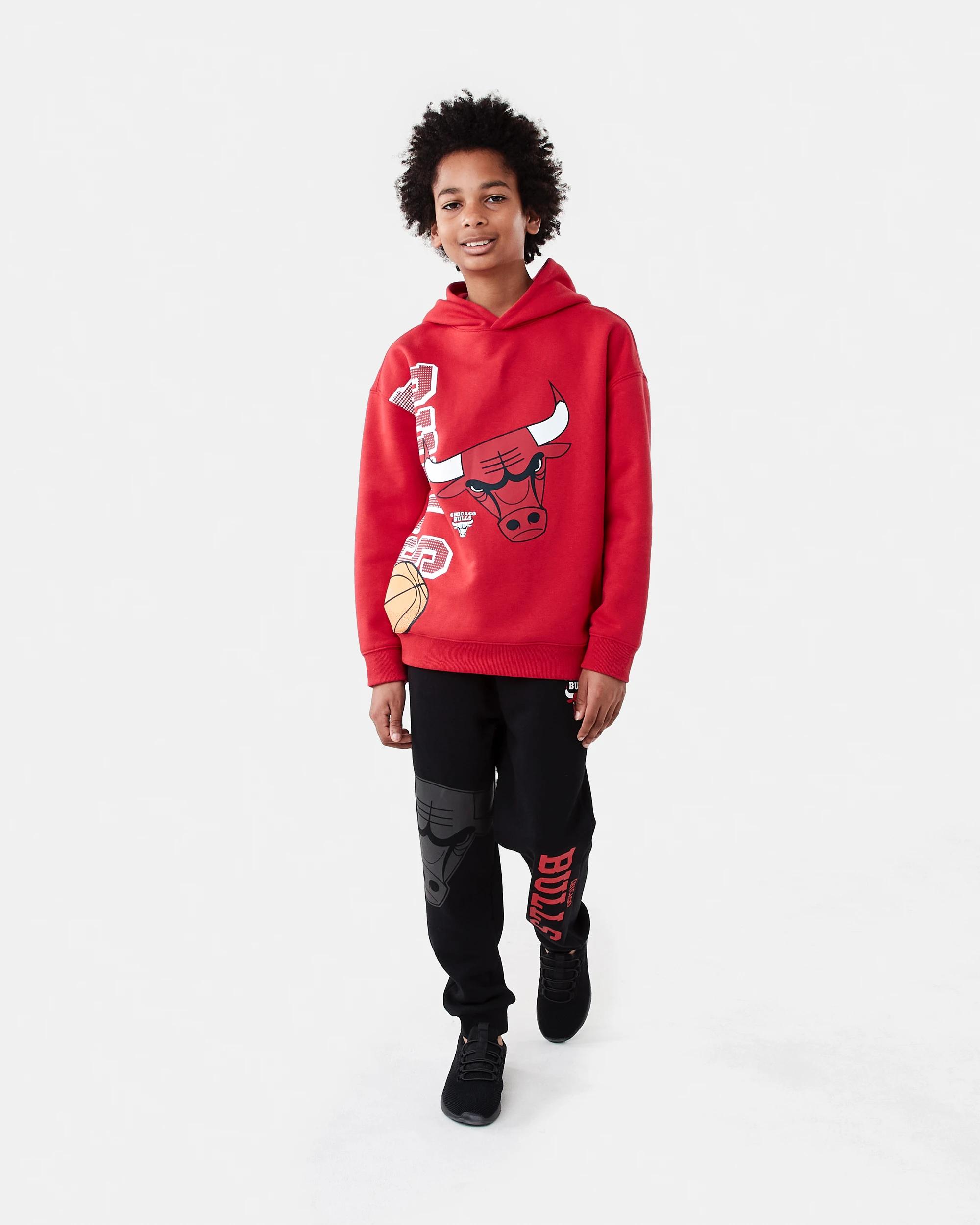 7 Official NBA Kids Hoodie RED BULLS HOODIE, 7 of 8