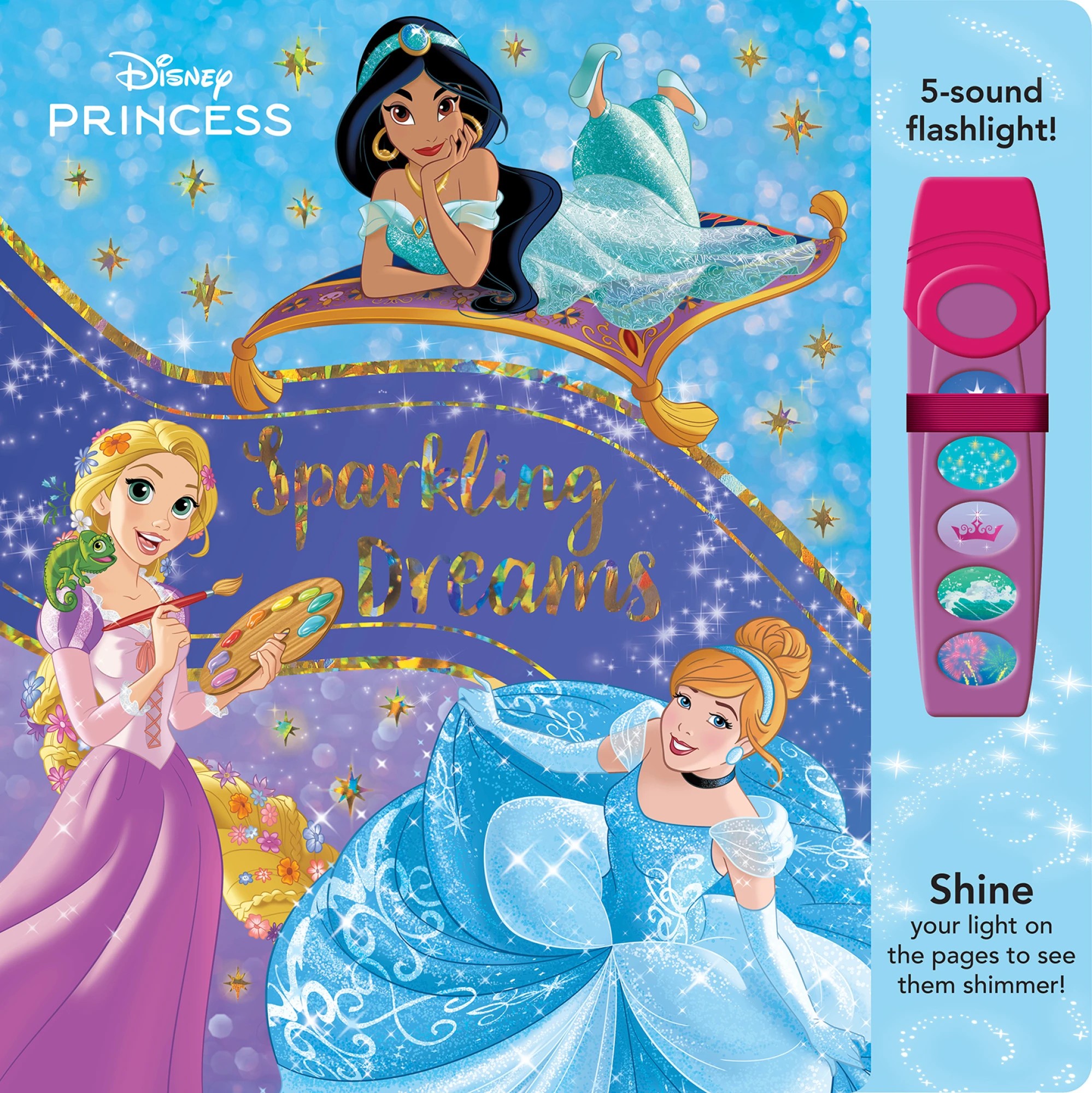 1 Disney Princess: Sparkling Dreams Flashlight Sound Book, 1 of 6