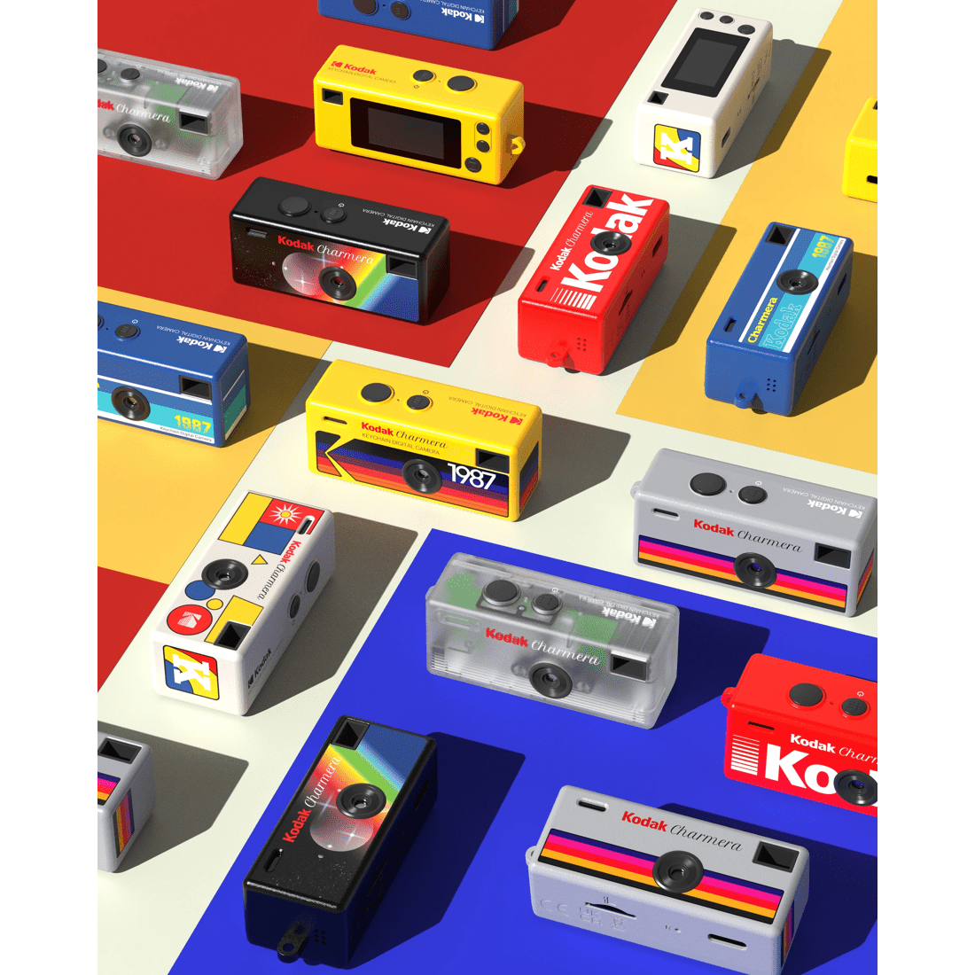 6 Kodak Charmera Keychain Digital Camera Collectable Blind Box, 6 of 6