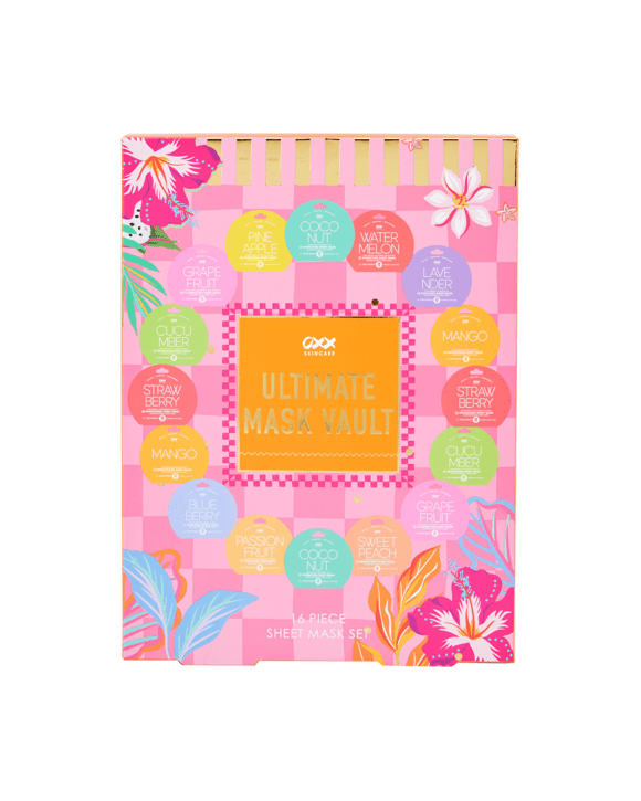 OXX Skincare 16 Piece Ultimate Mask Vault