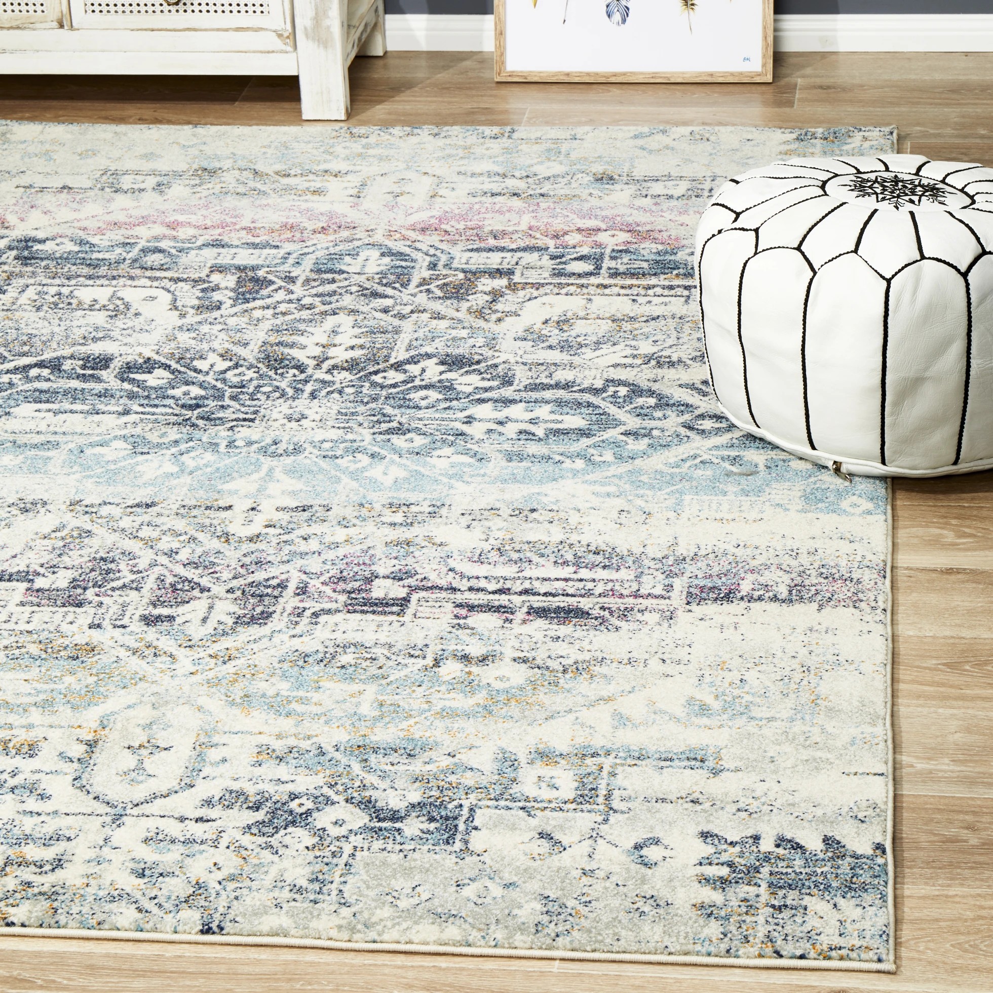 1 Common Ground Rugs Gallery 865 230x160cm - Medium Floor Rug - Blue, 1 of 7