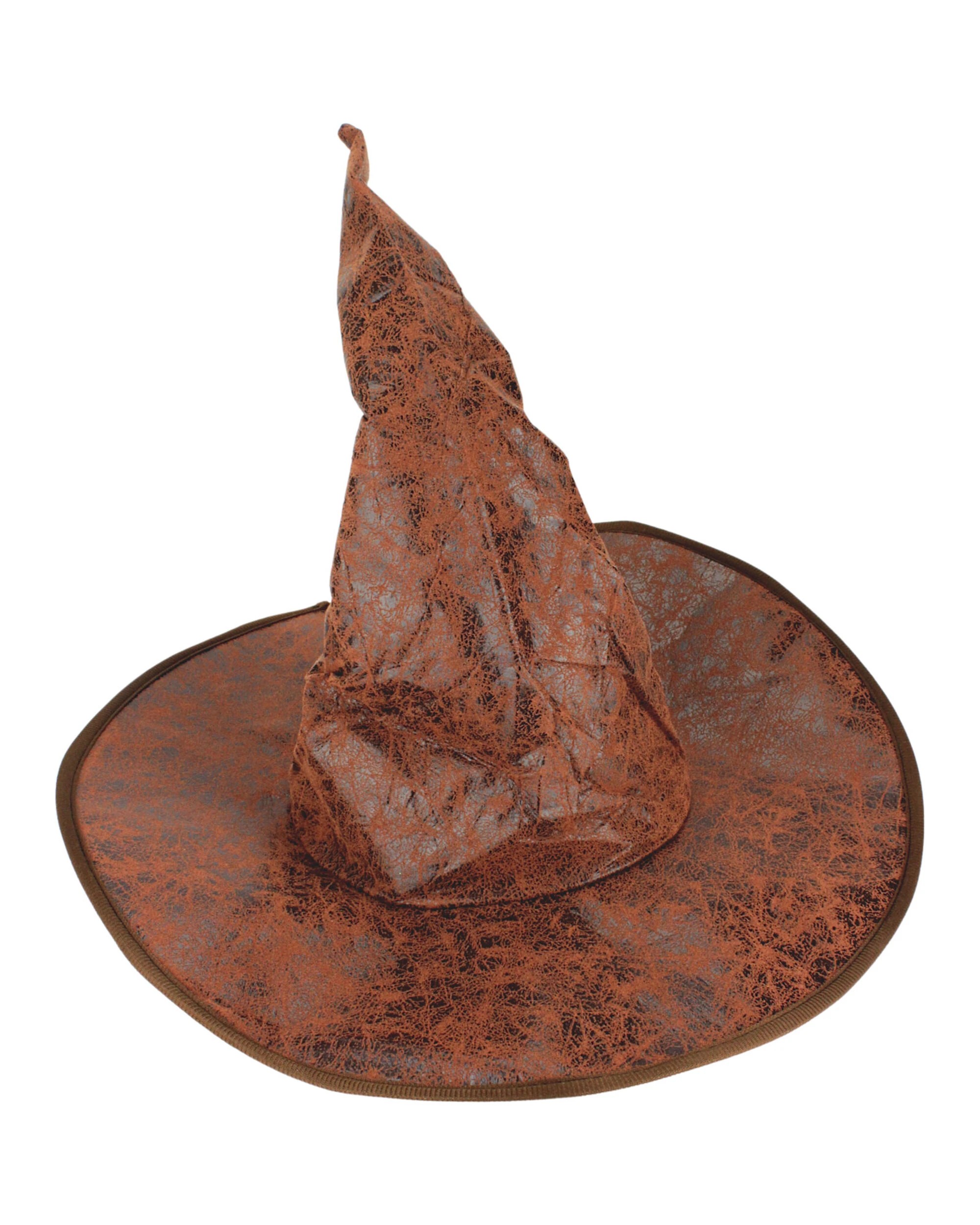 1 Partyrama Brown Wizard Sorting Hat - Child, 1 of 1