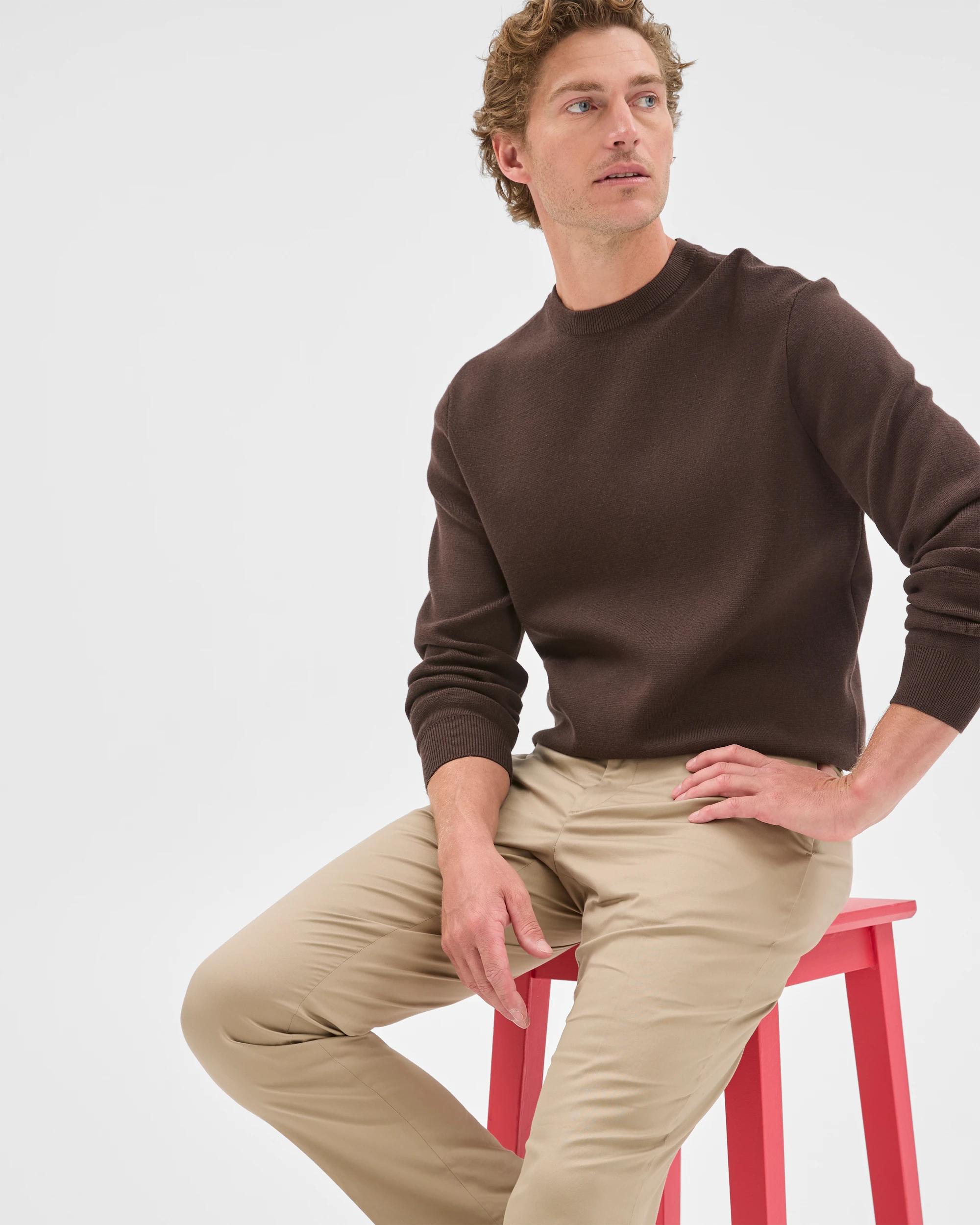 6 Tailored Chino Pants - Preview STONE, 6 of 7