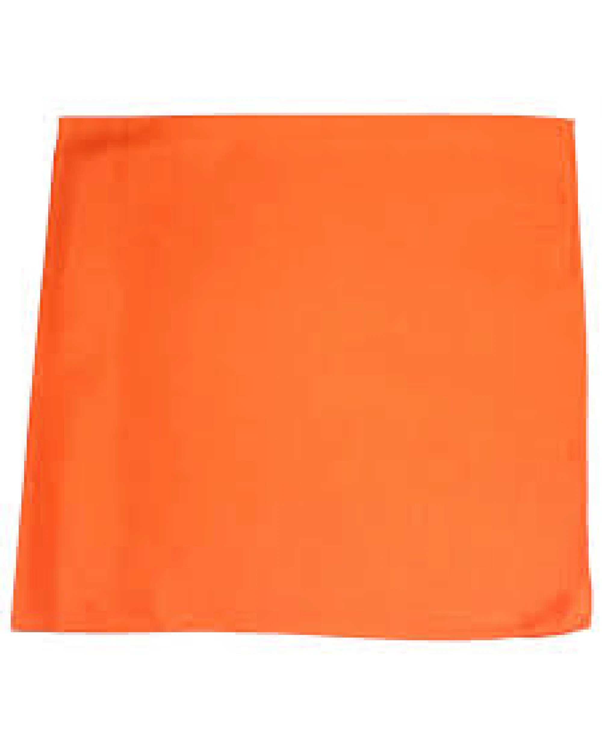 2 BR Costumes Bulk Bandana Head Wraps, 100% Cotton, Paisley Design - One Size - Orange, 2 of 2