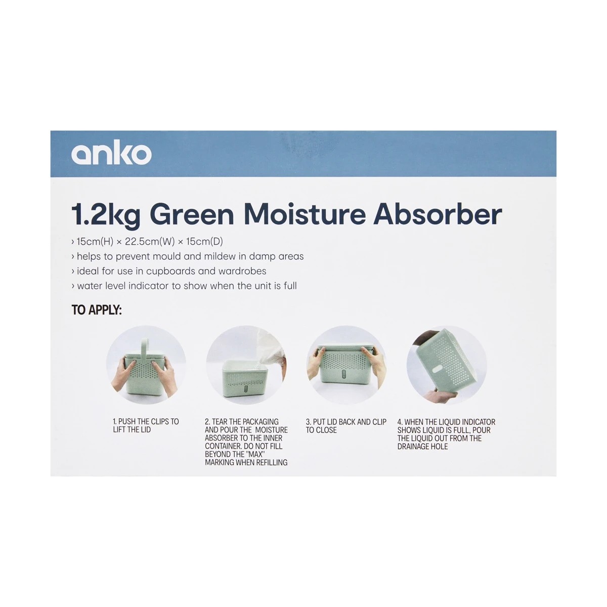 7 1.2kg Green Moisture Absorber, 7 of 7