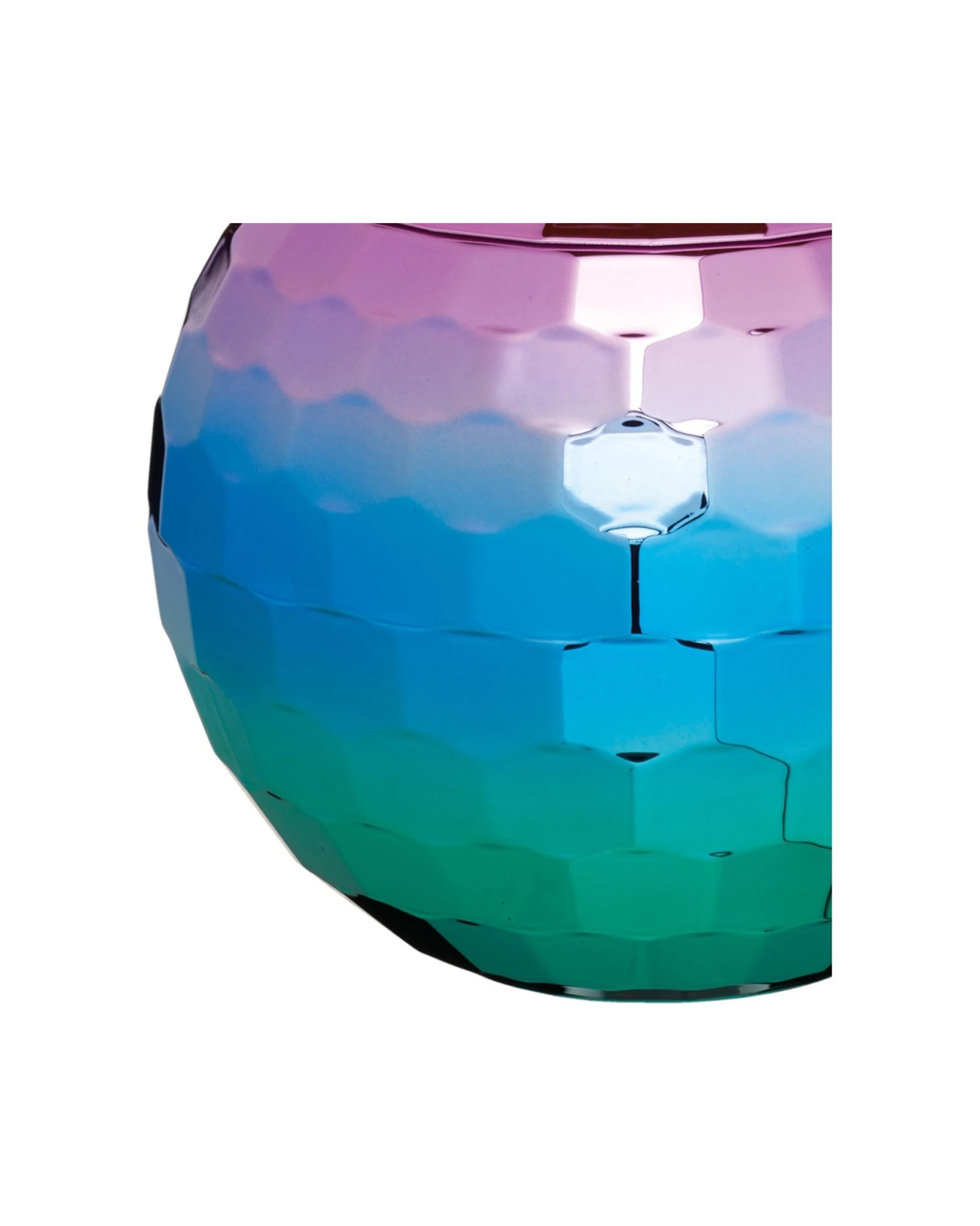 5 BarCraft Novelty Disco Ball Cocktail Drinking Cup With Screw-On Lid 560ml - Multi, 5 of 6