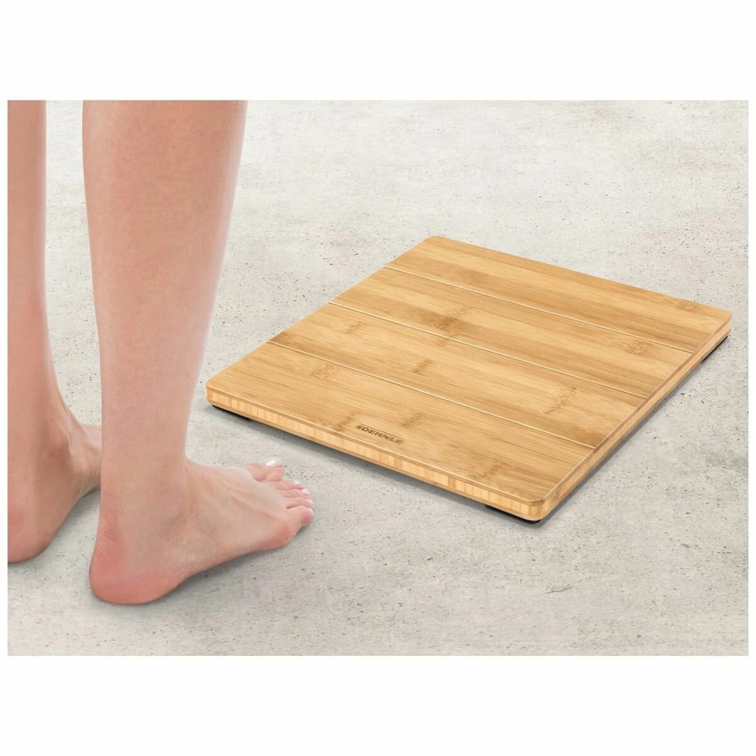 3 Soehnle Style Sense Bamboo Magic Digital Bathroom Scales, 3 of 5