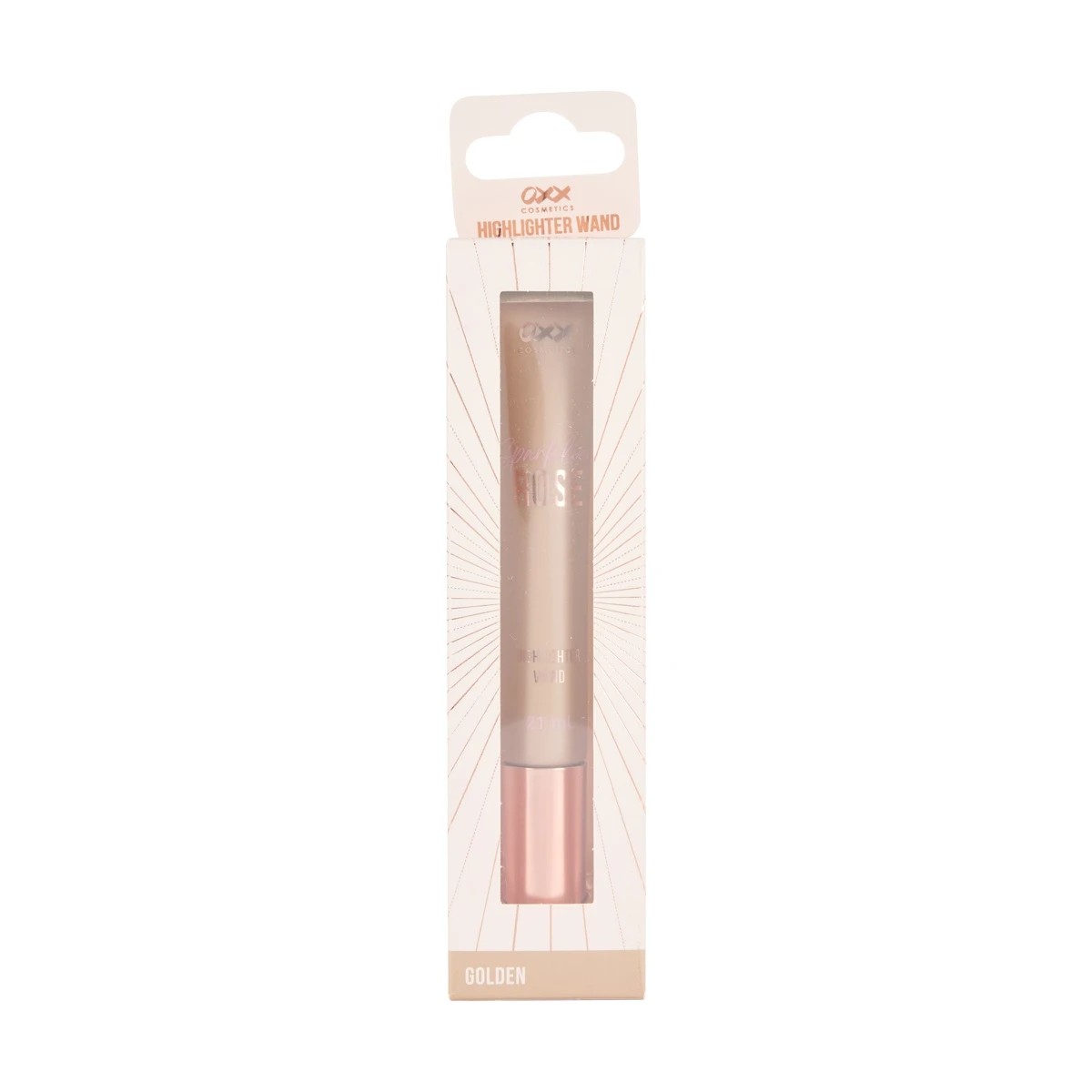 2 OXX Cosmetics Sparkling Rose Highlighter Wand - Golden, 2 of 9