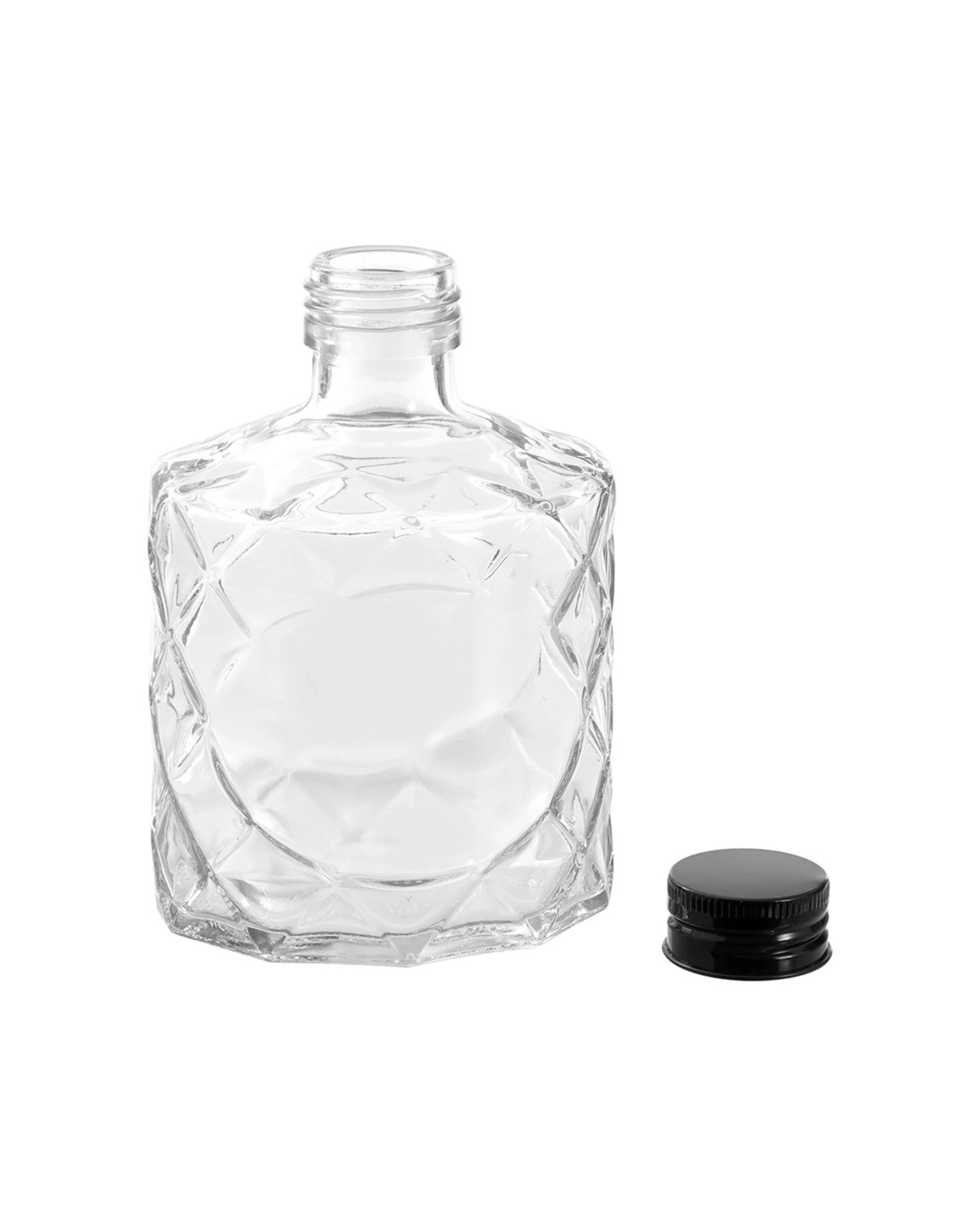 3 Lemon & Lime 12PK Verre Quilt Glass Reusable Food Container 360ml - Clear, 3 of 4