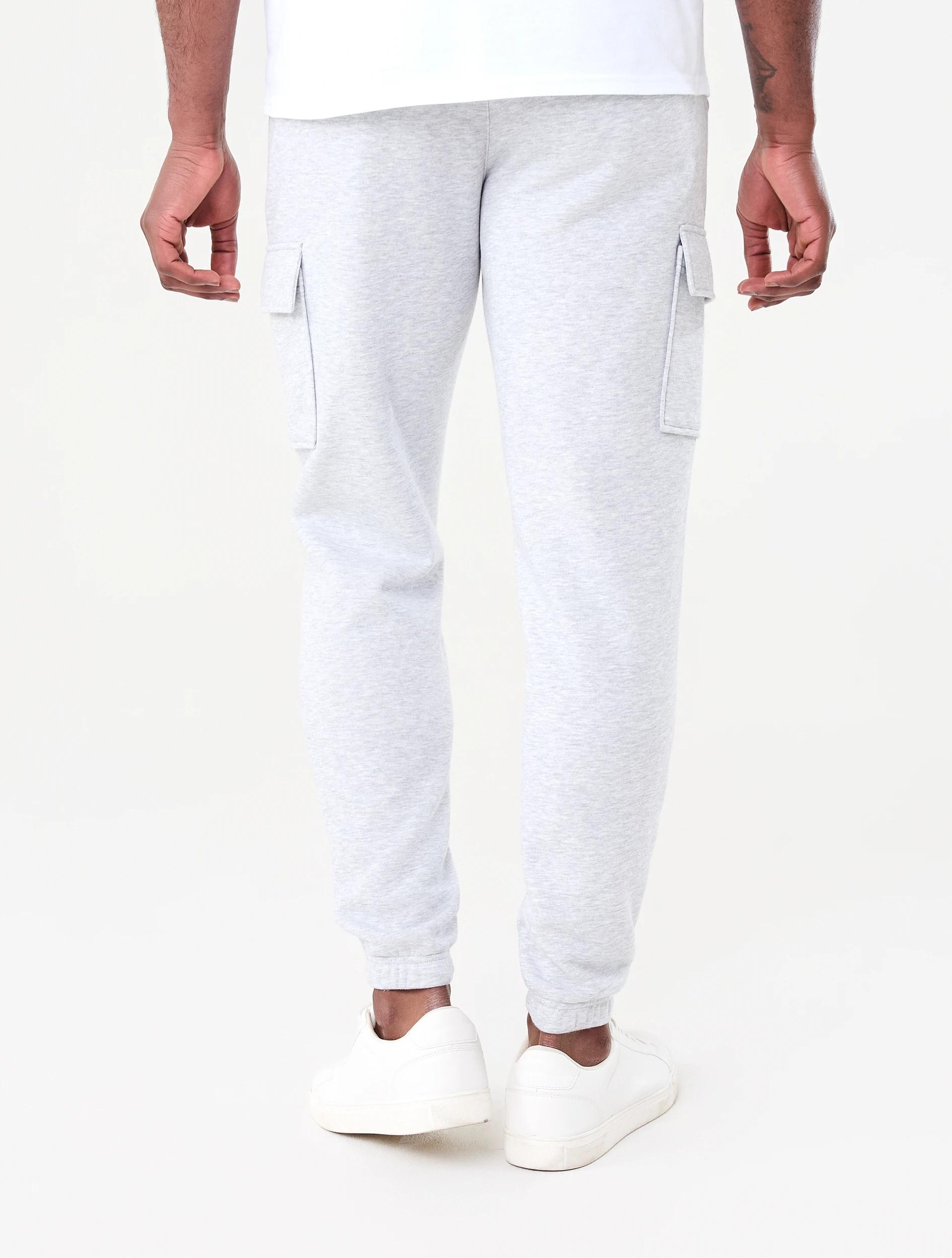 3 Relaxed Cargo Trackpants Slvr Marle, 3 of 6