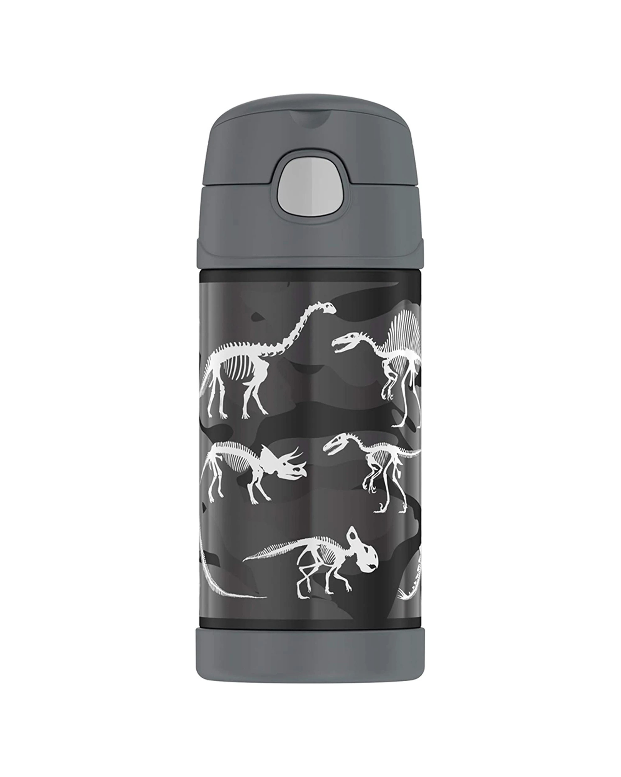 3 Thermos Funtainer 355ml Vacuum Insulated Kids Drink Bottle Dinosaur - Multi, 3 of 3