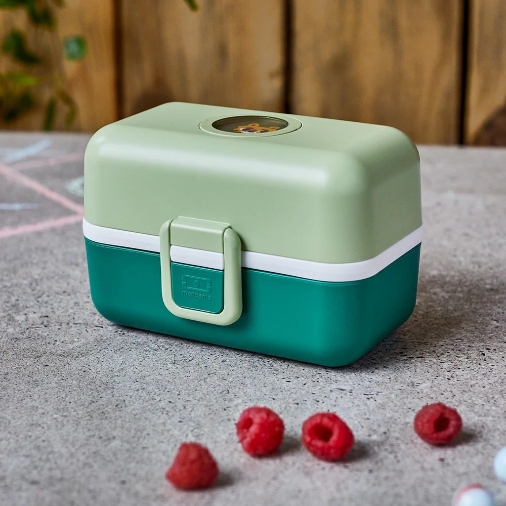 4 Monbento Mb Tresor Kids Bento Box - Green, 4 of 5