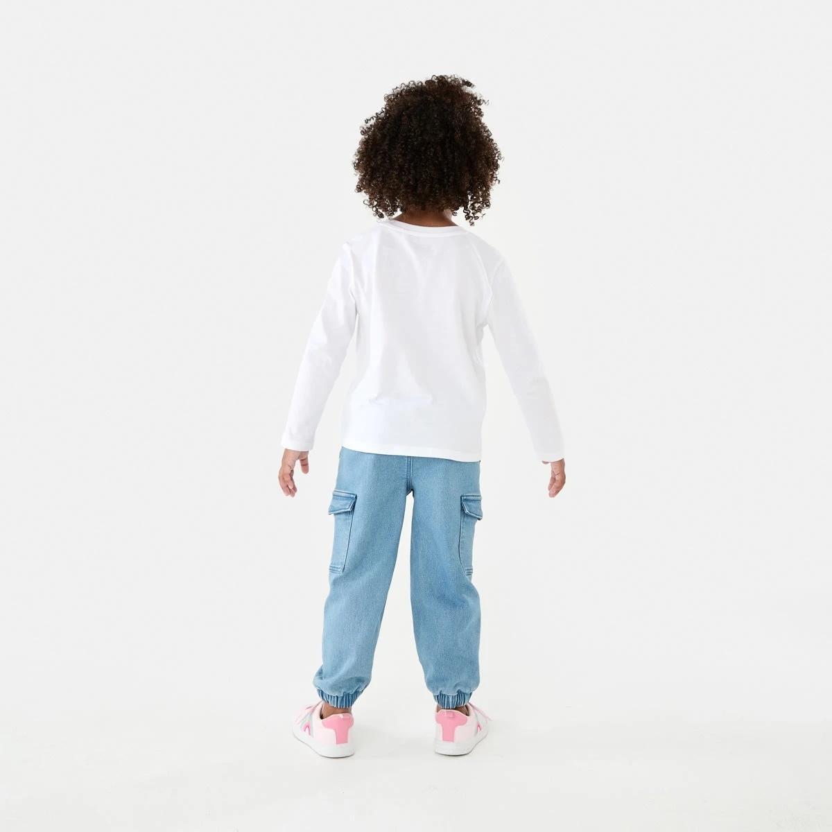 7 Knit Denim Jeans Light Wash, 7 of 9