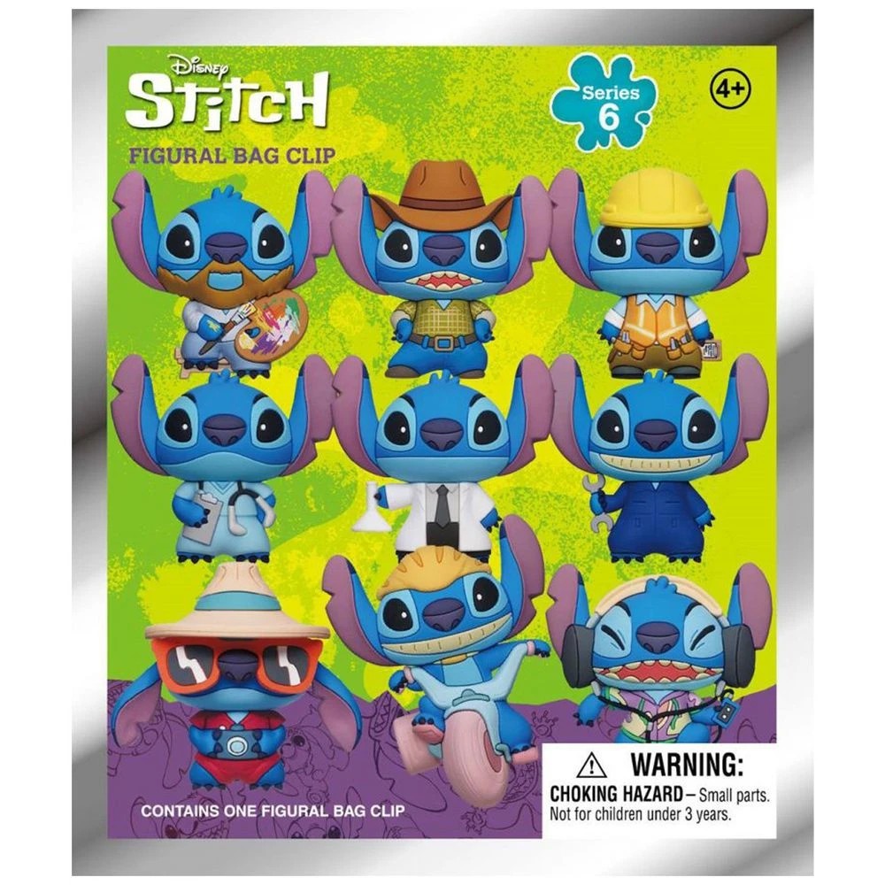4 PVC Bag Clip Blind Bag Lilo & Stitch Series 6, 4 of 4