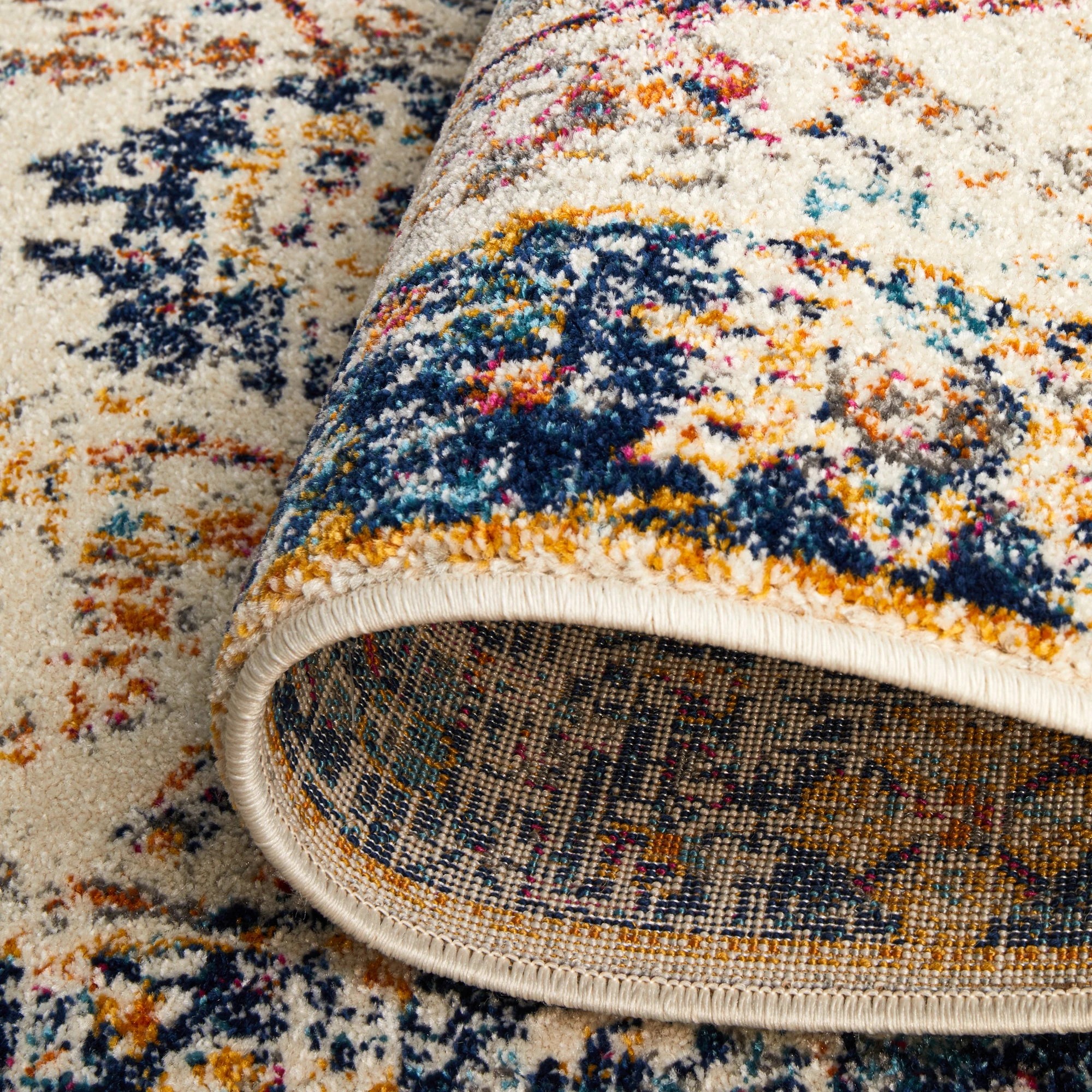 9 Common Ground Rugs Encore 255 330x240cm - Extra Large Floor Rug - White, 9 of 9