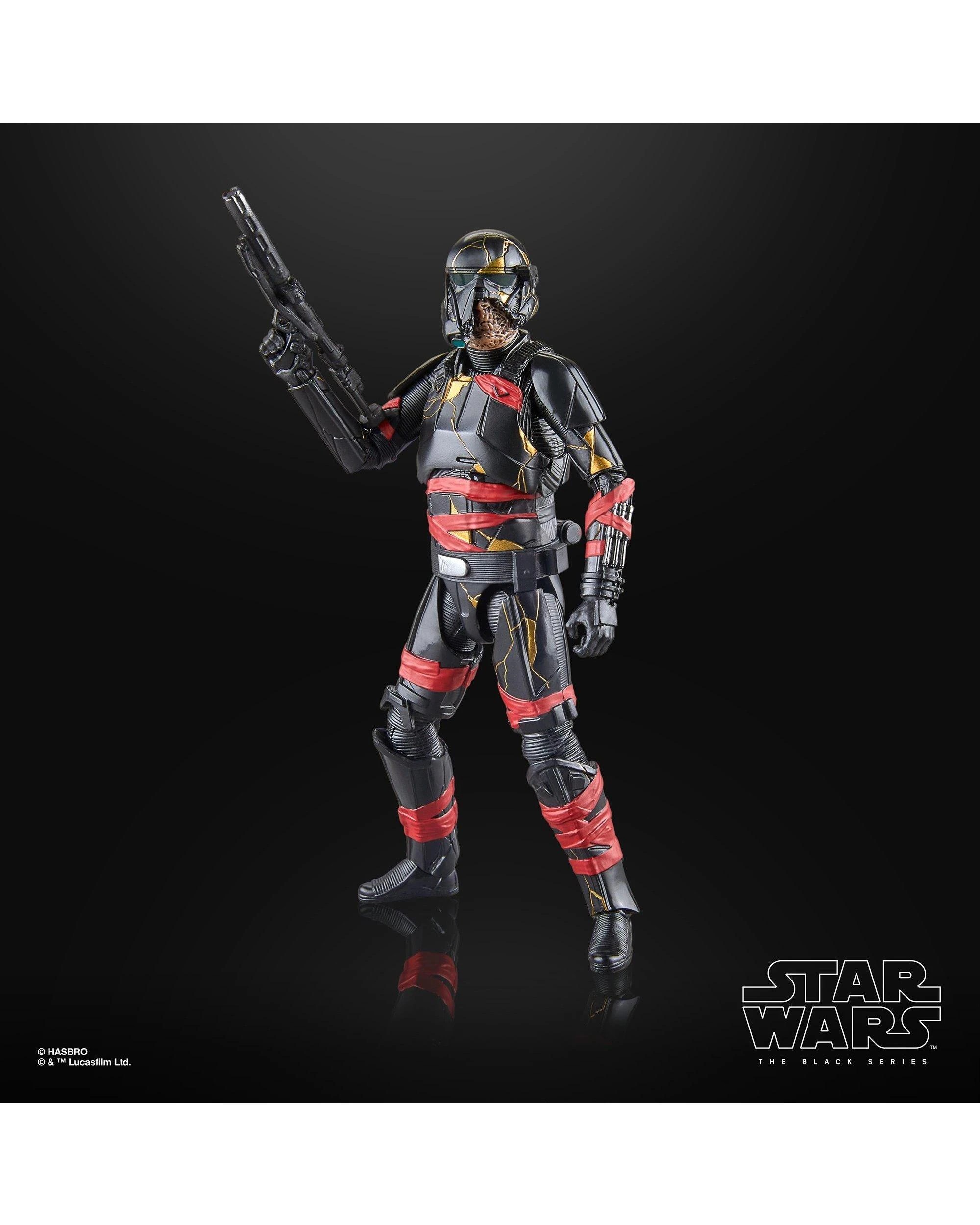 5 Star Wars The Black Series: Ahsoka Night Trooper Action Figure, 5 of 10