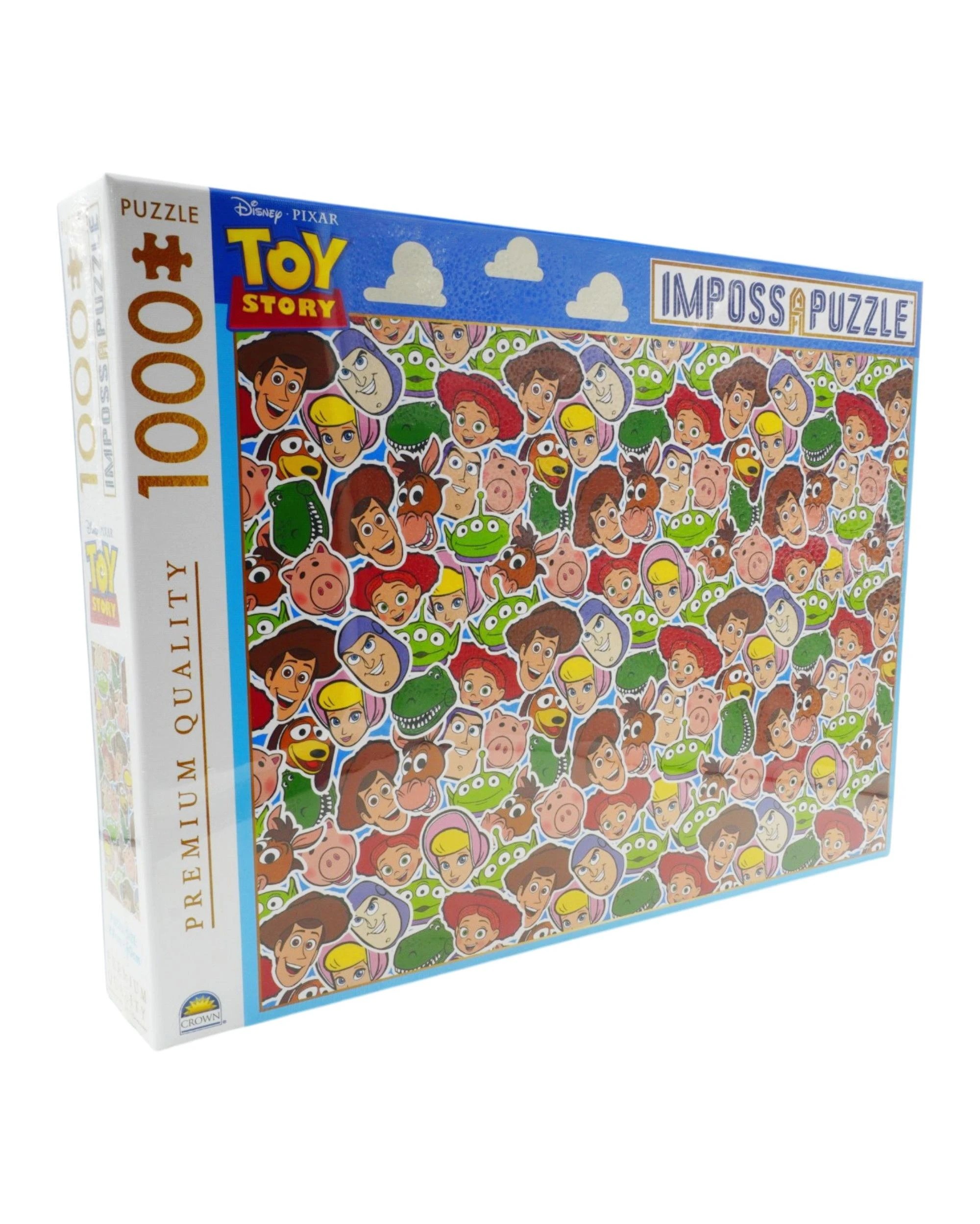 4 Crown ImpossApuzzle Disney Pixar Toy Story 1000 Piece Jigsaw Puzzle, 4 of 4