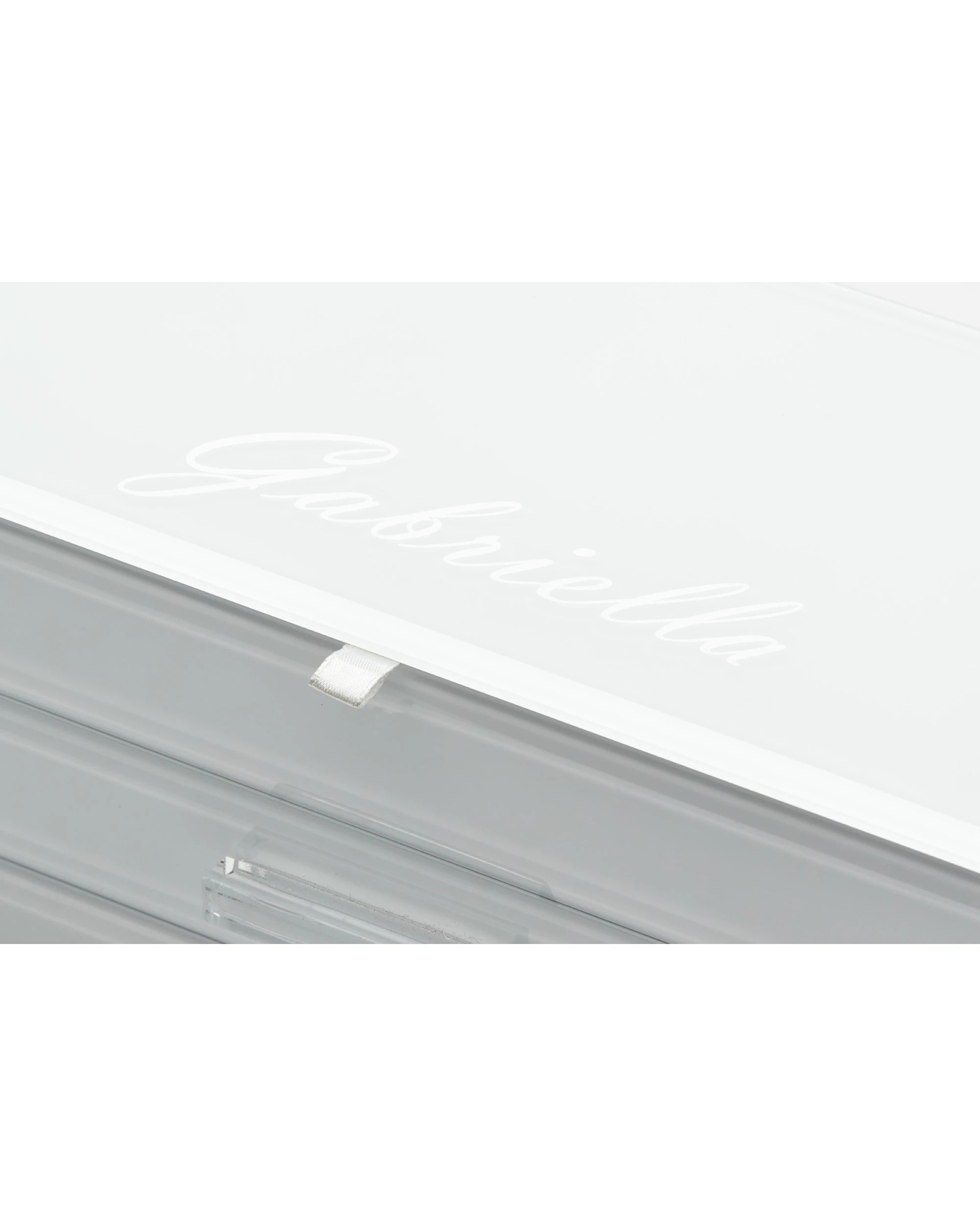 6 One Six Eight London Gabriella Jewellery Box - M - White, 6 of 6