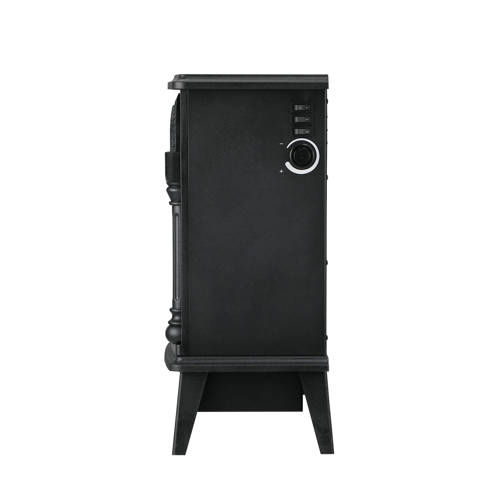 7 Vevare Electric Fireplace Heater Freestanding Indoor 3D Flame Effect 2000W - Black, 7 of 9