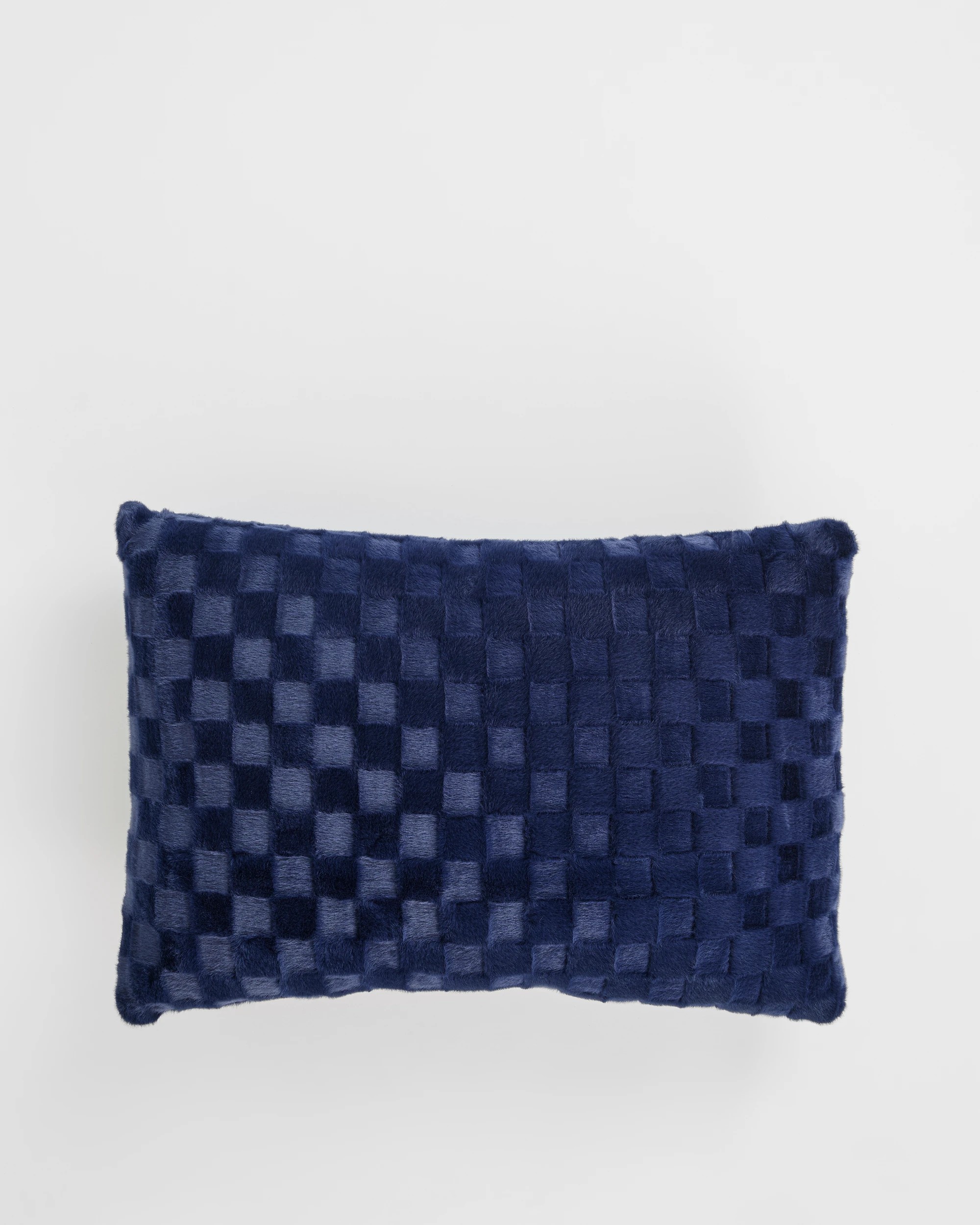 1 Target Ziggy Check Cushion - Blue, 1 of 2