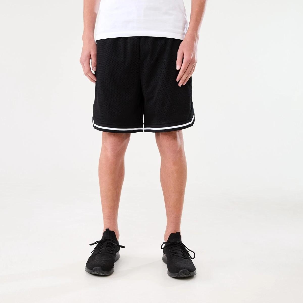 1 Active Kids Mesh Shorts BLACK, 1 of 7
