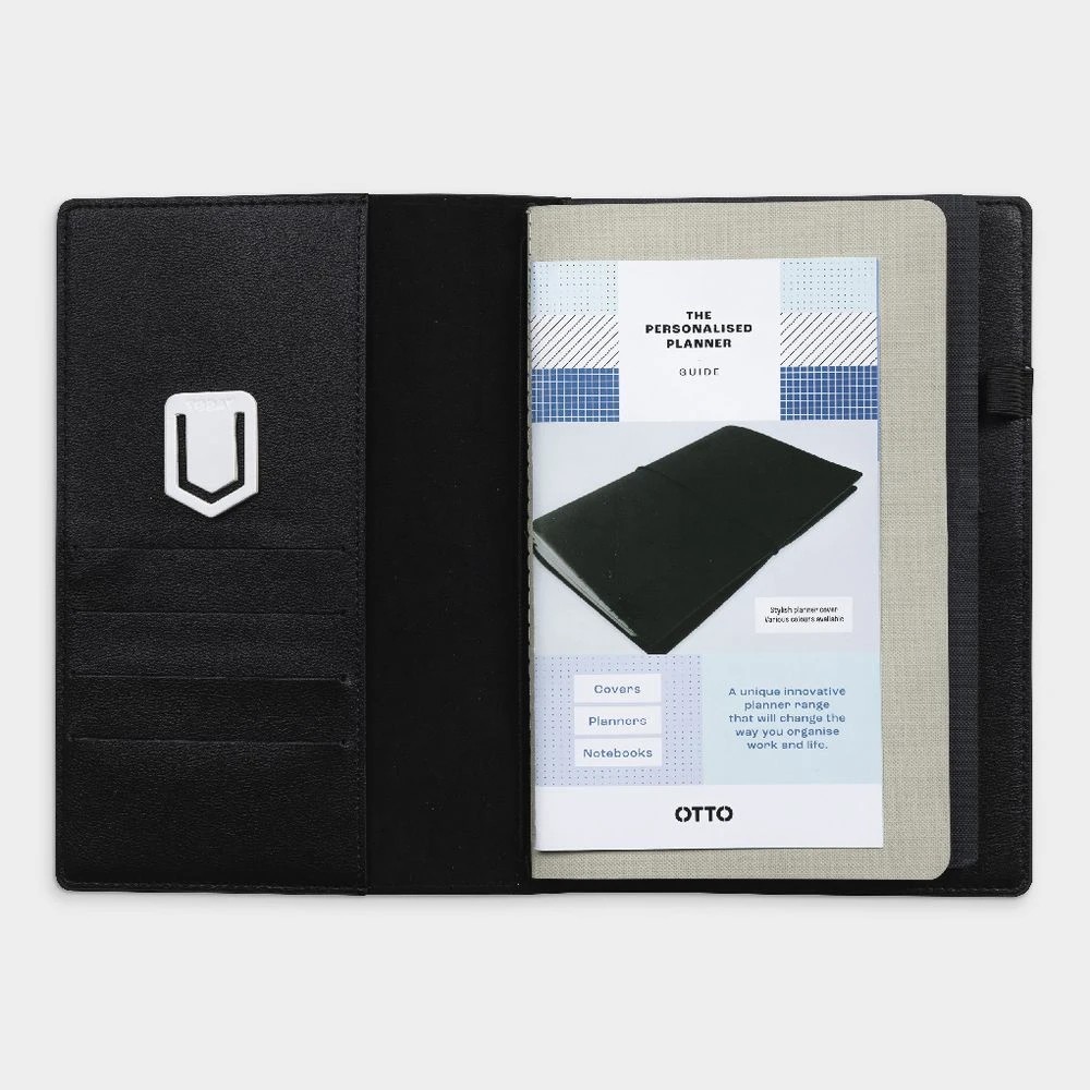 3 Otto Personal Undated Planner Black, 3 of 10
