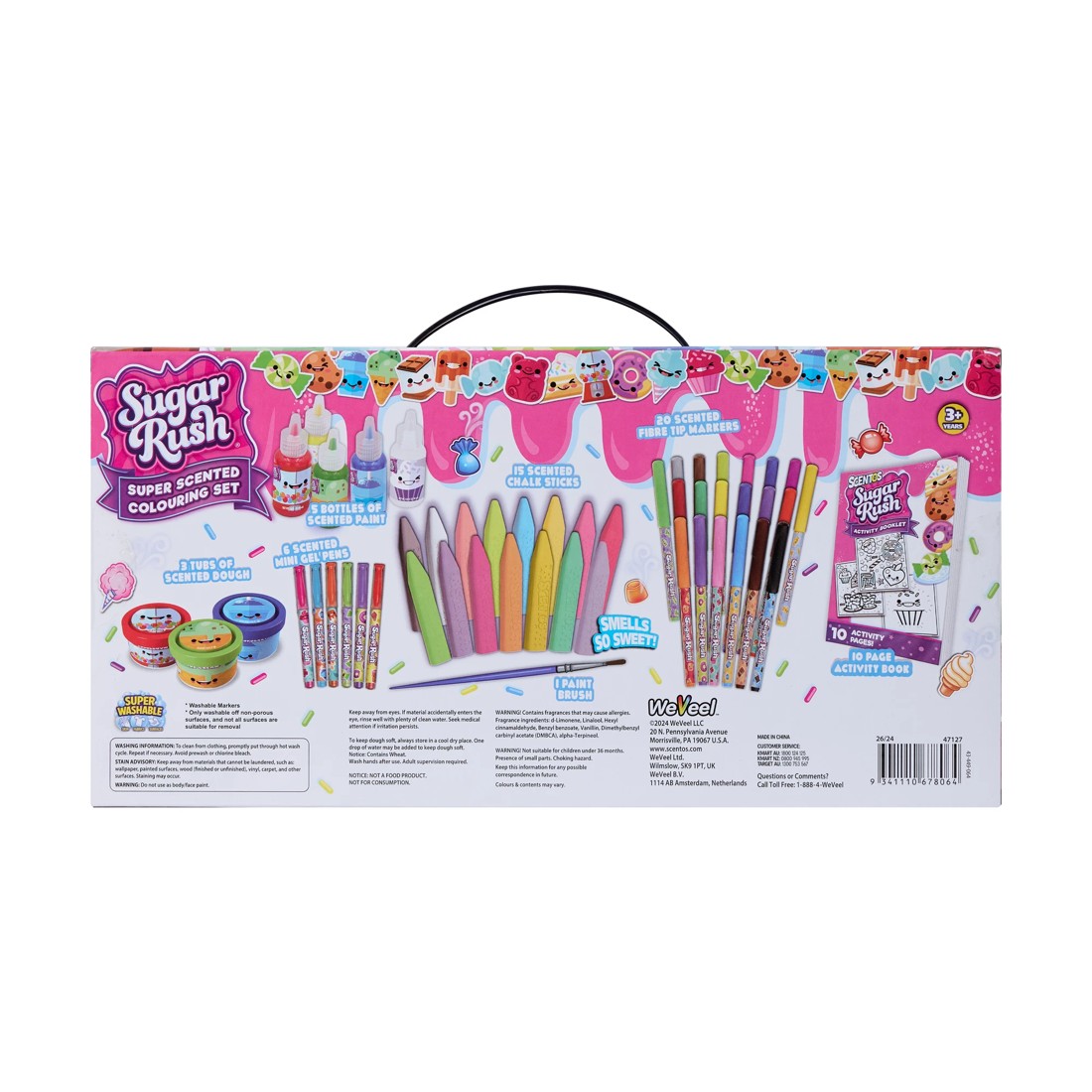 10 Sugar Rush Super Scented Colouring Set, 10 of 10