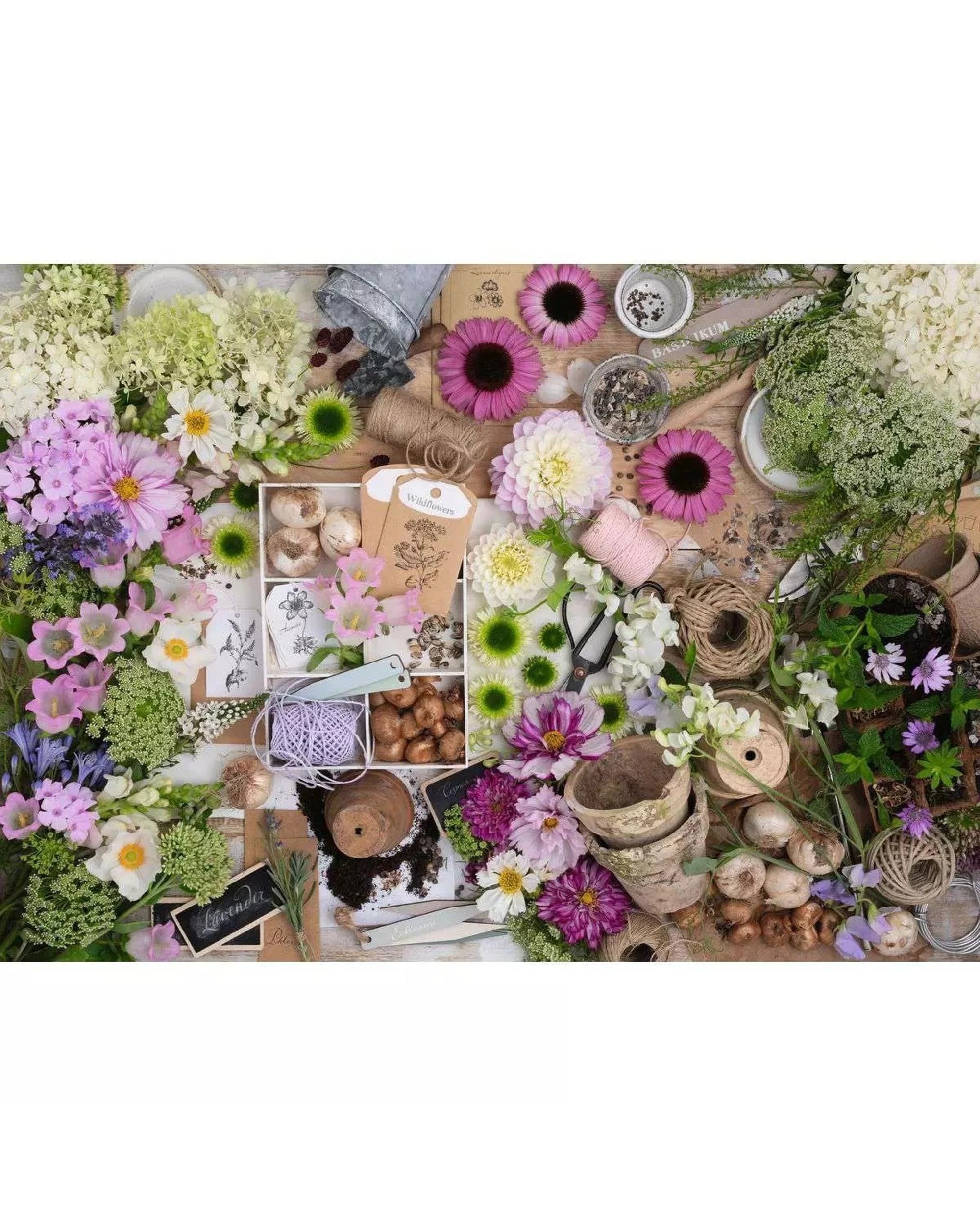 2 Ravensburger For the Love of Flowers 1000 Piece Puzzle, 2 of 5