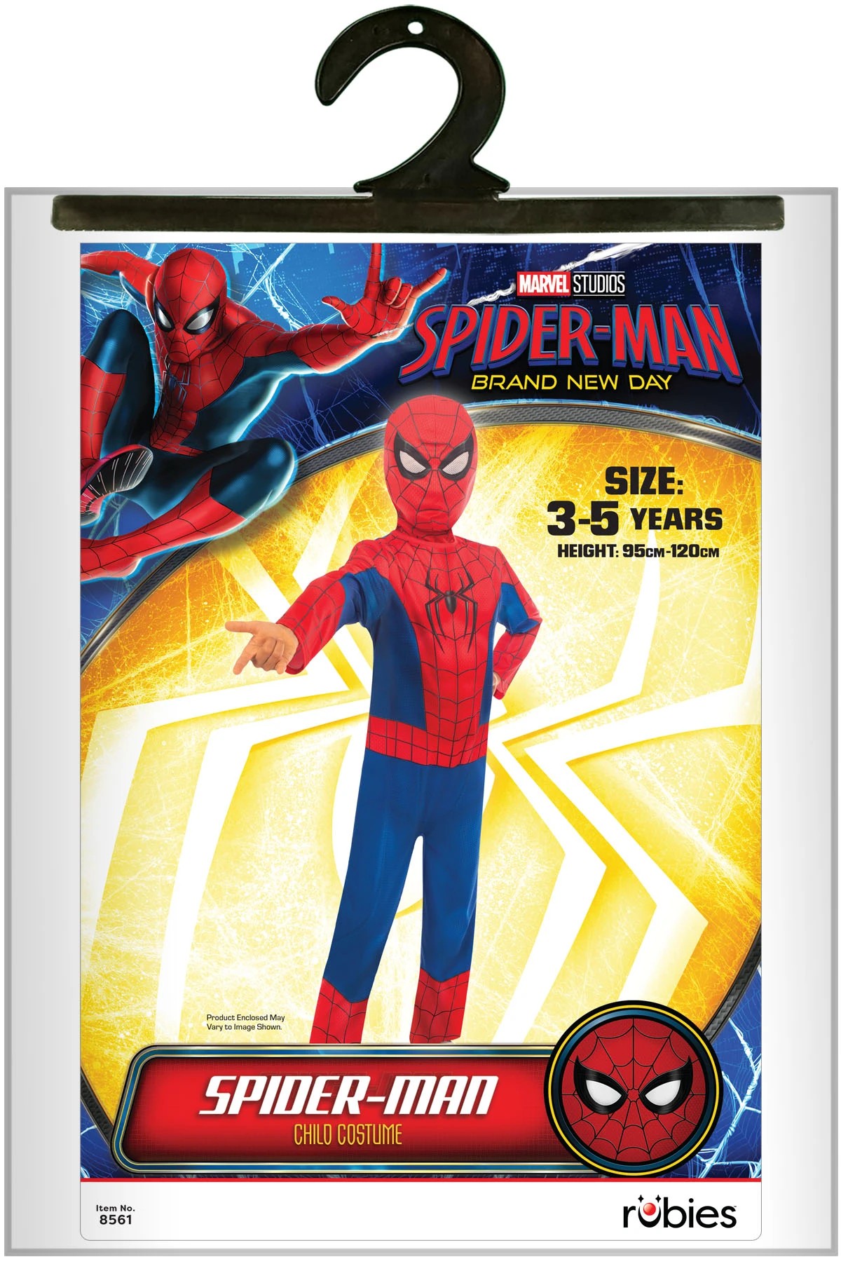 5 Marvel Spider-Man Kids Costume - Ages 3-5, 5 of 5