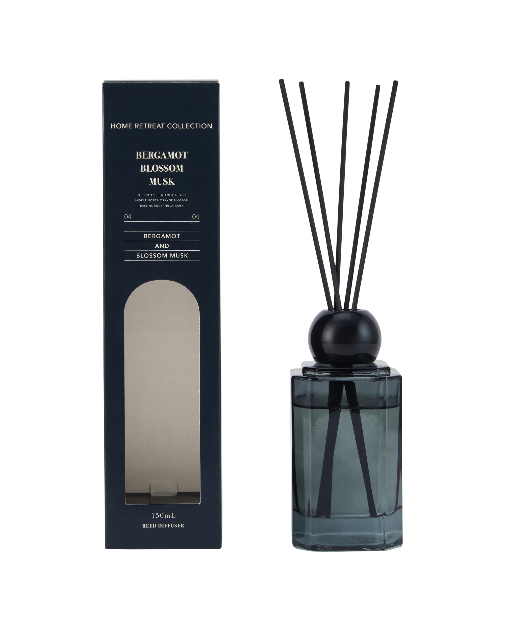 1 Home Retreat Bergamot and Blossom Musk Reed Diffuser, 1 of 6