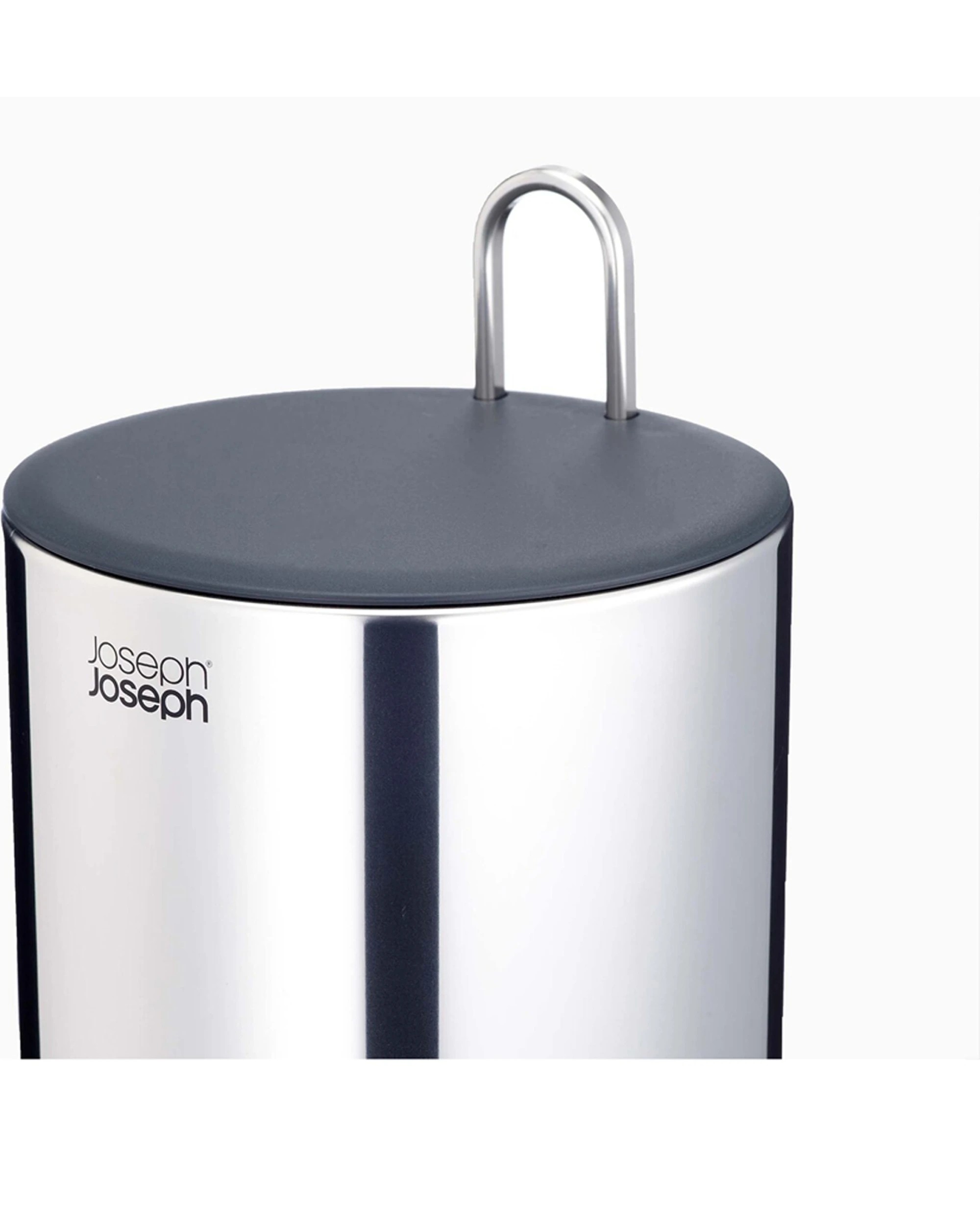 2 Joseph Joseph Easystore Luxe Concealed Stainless Steel Toilet Roll Holder - Silver, 2 of 6