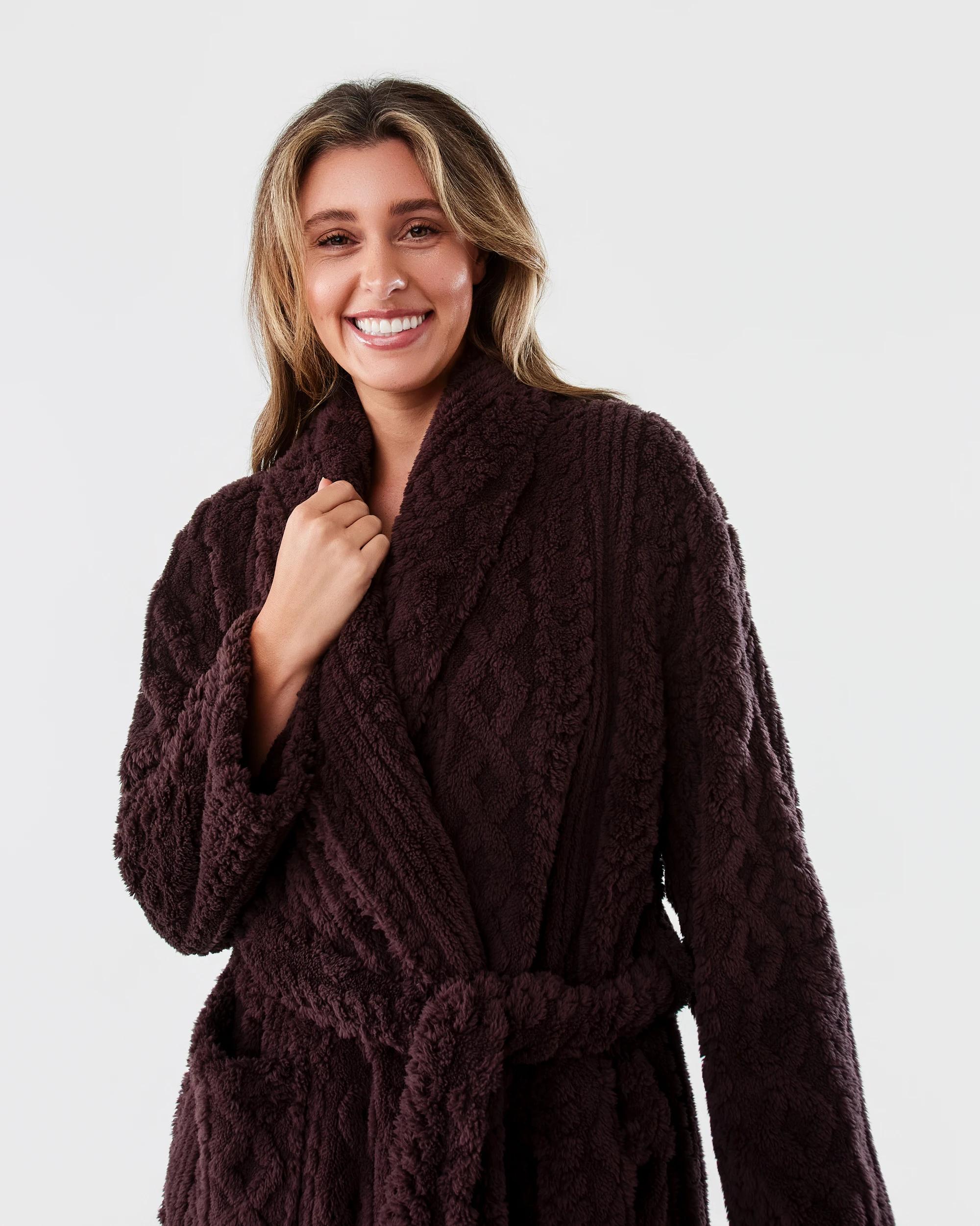 4 Cable Gown Choc Chip, 4 of 6